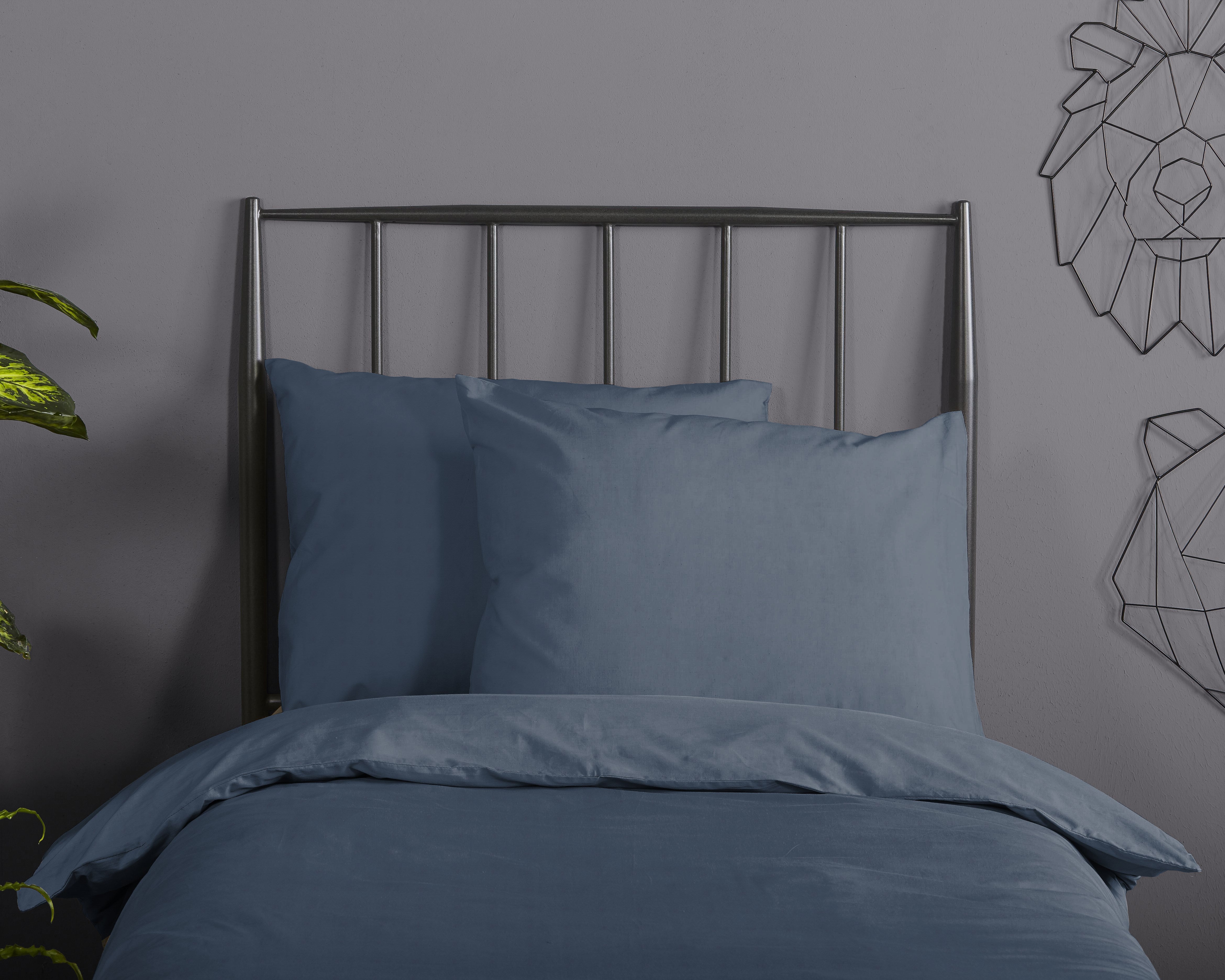 Bonjour Housse de couette Coton Uni - Jean