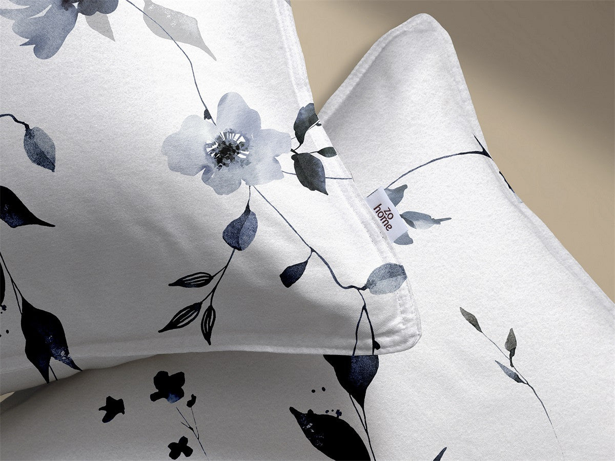 Zo Home Housse de Couette Flanelle Runa