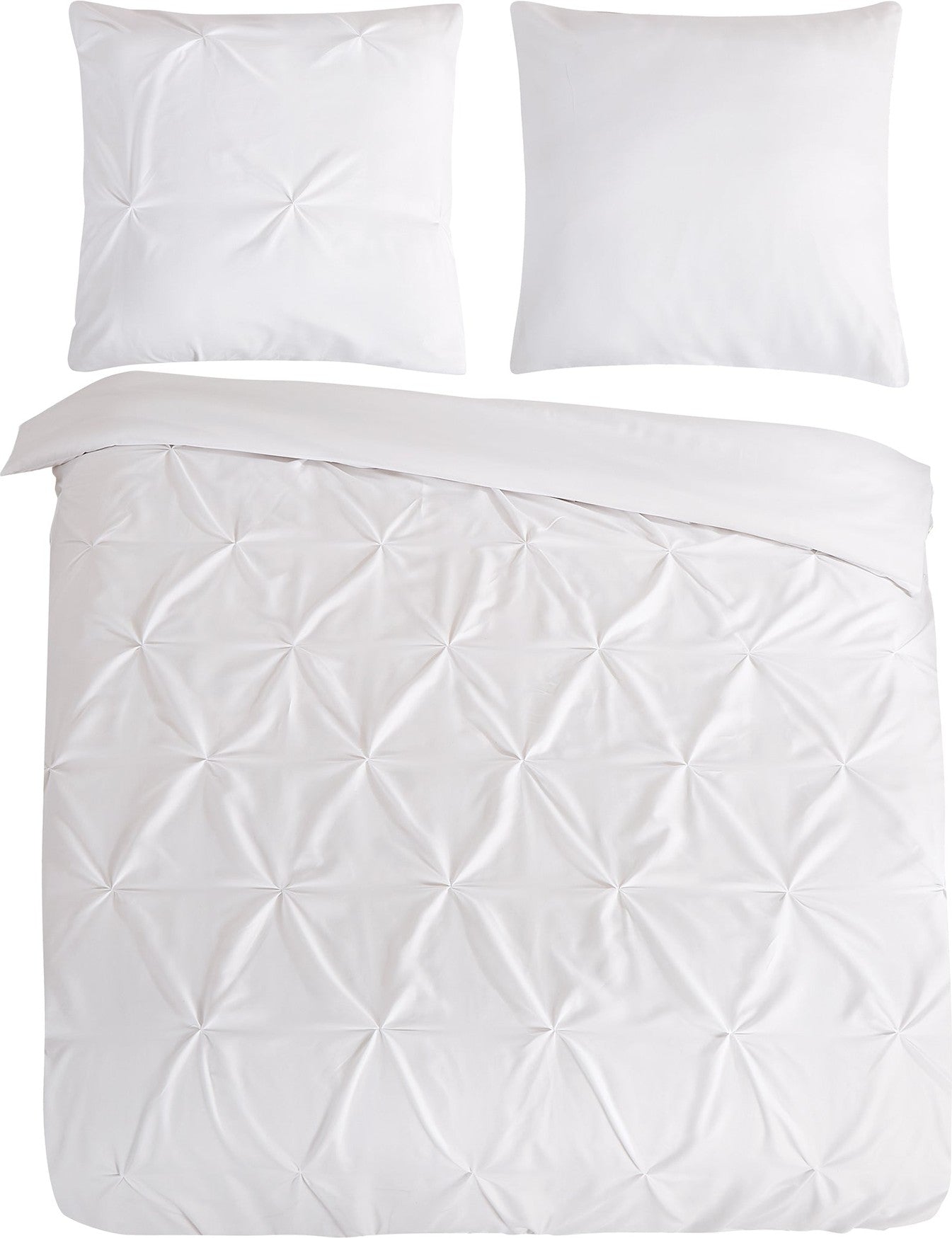 Pure Dekbedovertrek Microfiber Elegance - White