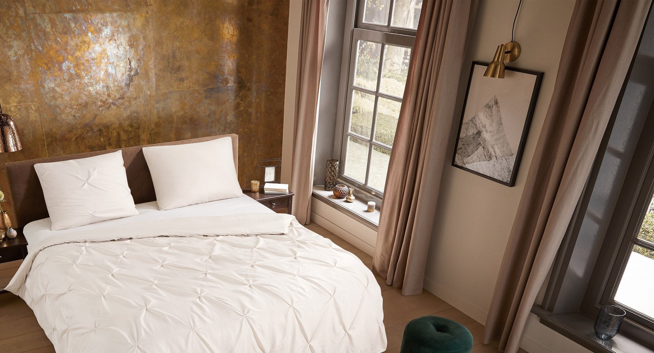 Pure Dekbedovertrek Microfiber Elegance - Sand