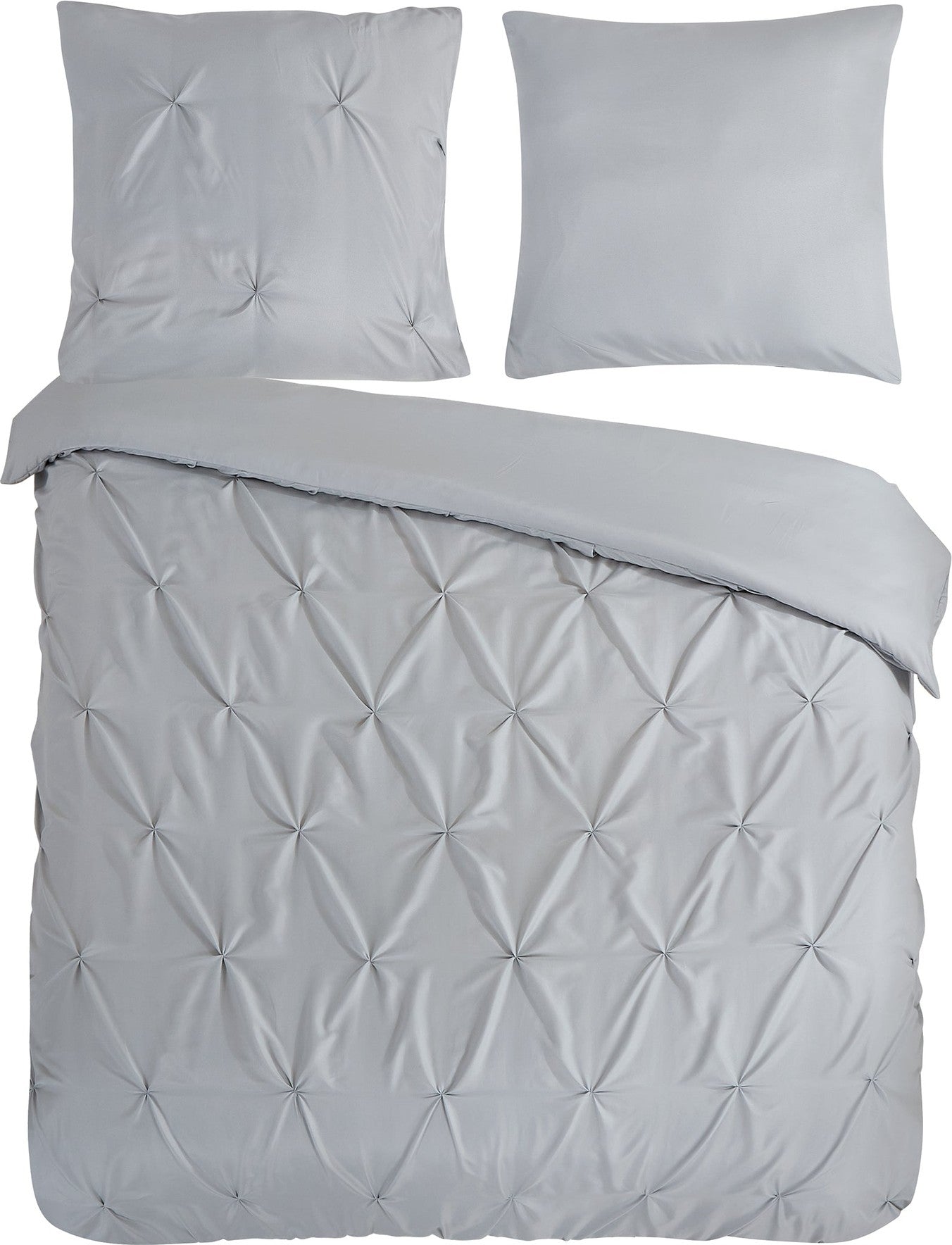Pure Dekbedovertrek Microfiber Elegance - Silver
