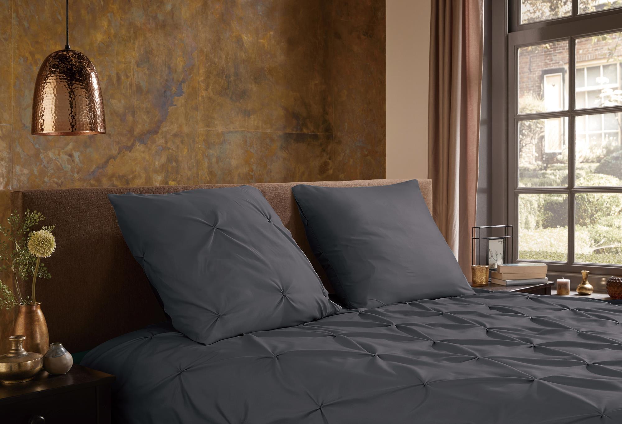 Pure Dekbedovertrek Microfiber Elegance - Anthracite