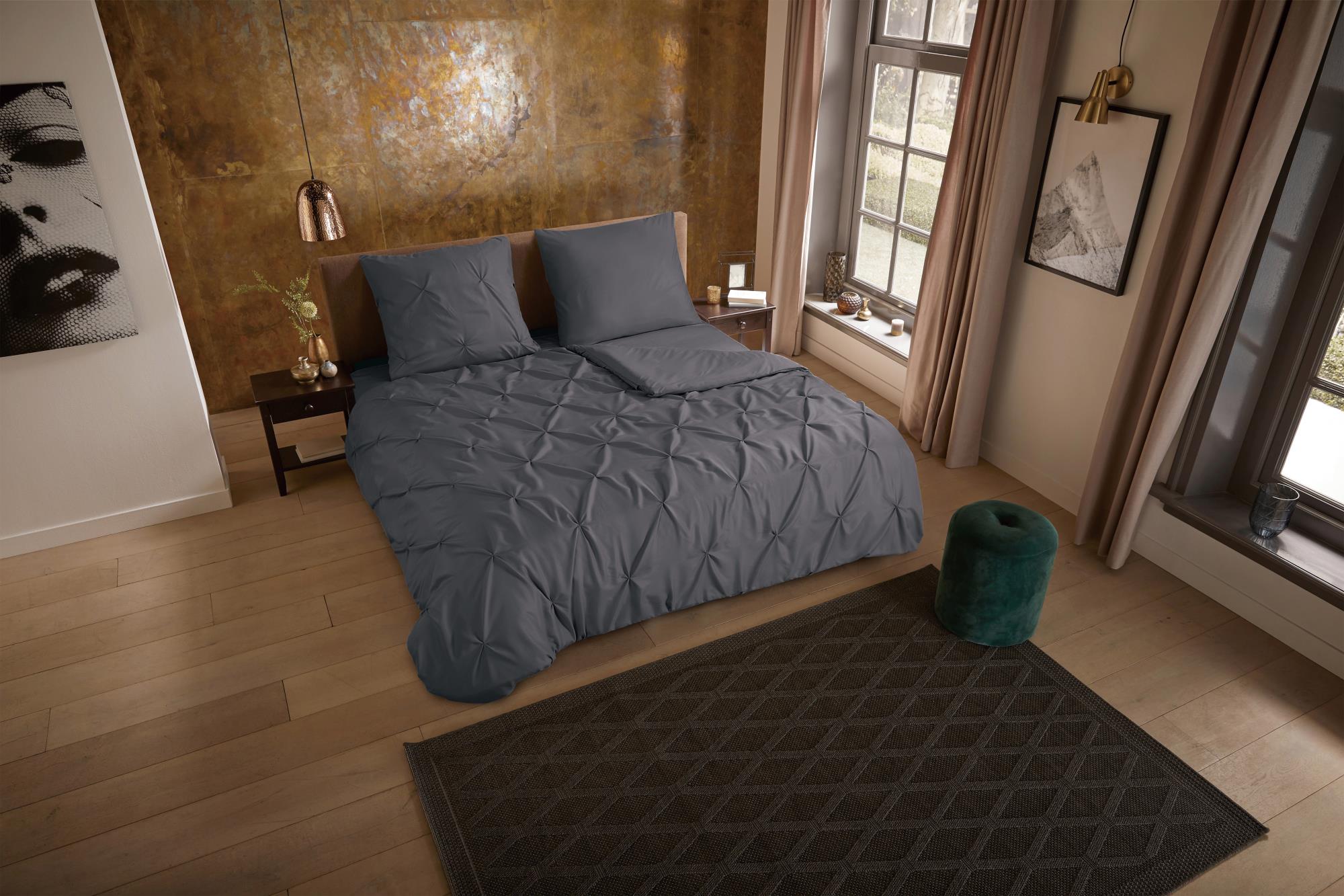 Pure Dekbedovertrek Microfiber Elegance - Anthracite