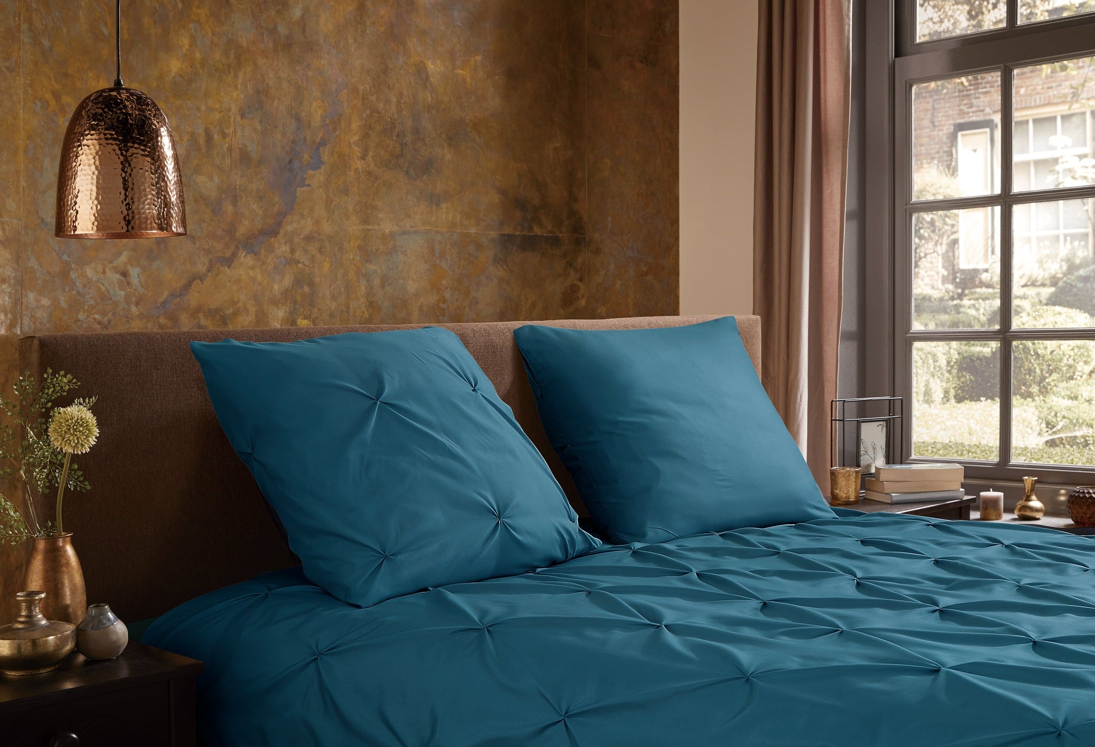 Pure Dekbedovertrek Microfiber Elegance - Petrol