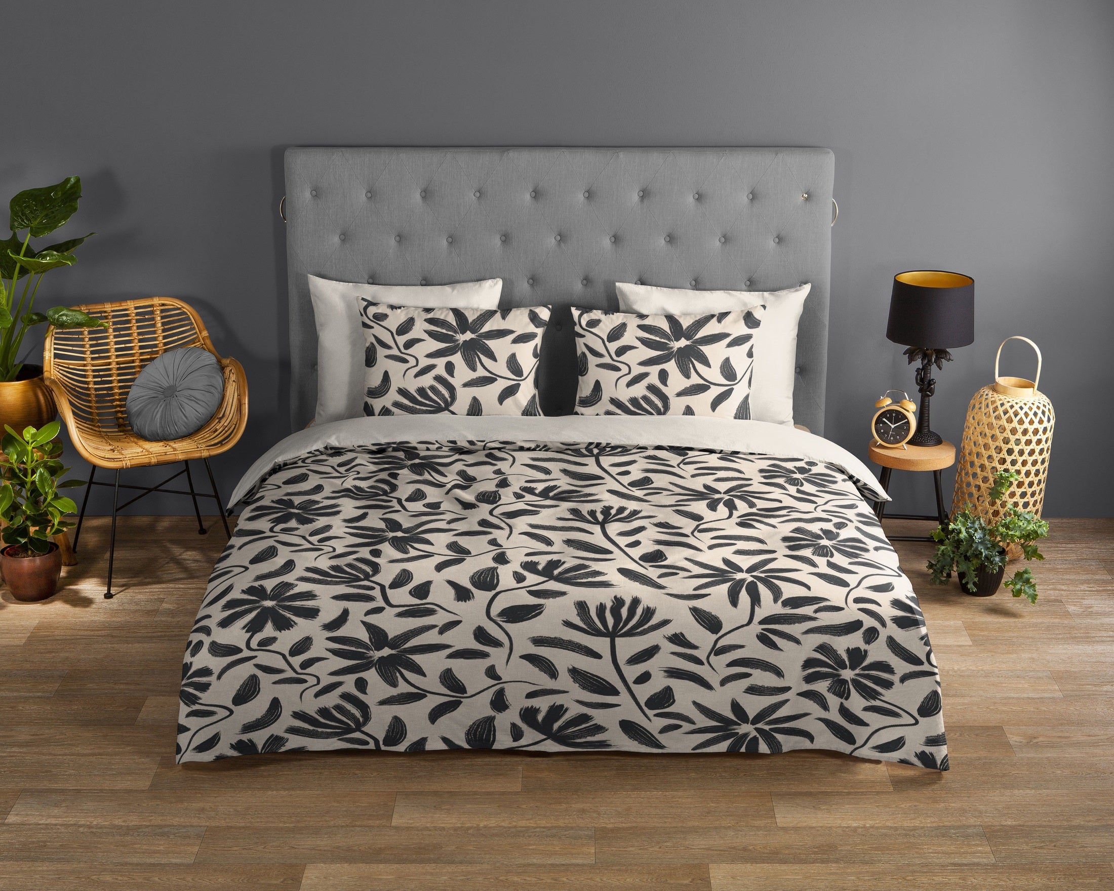 Good Morning Dekbedovertrek Katoen Emilia - Ecru