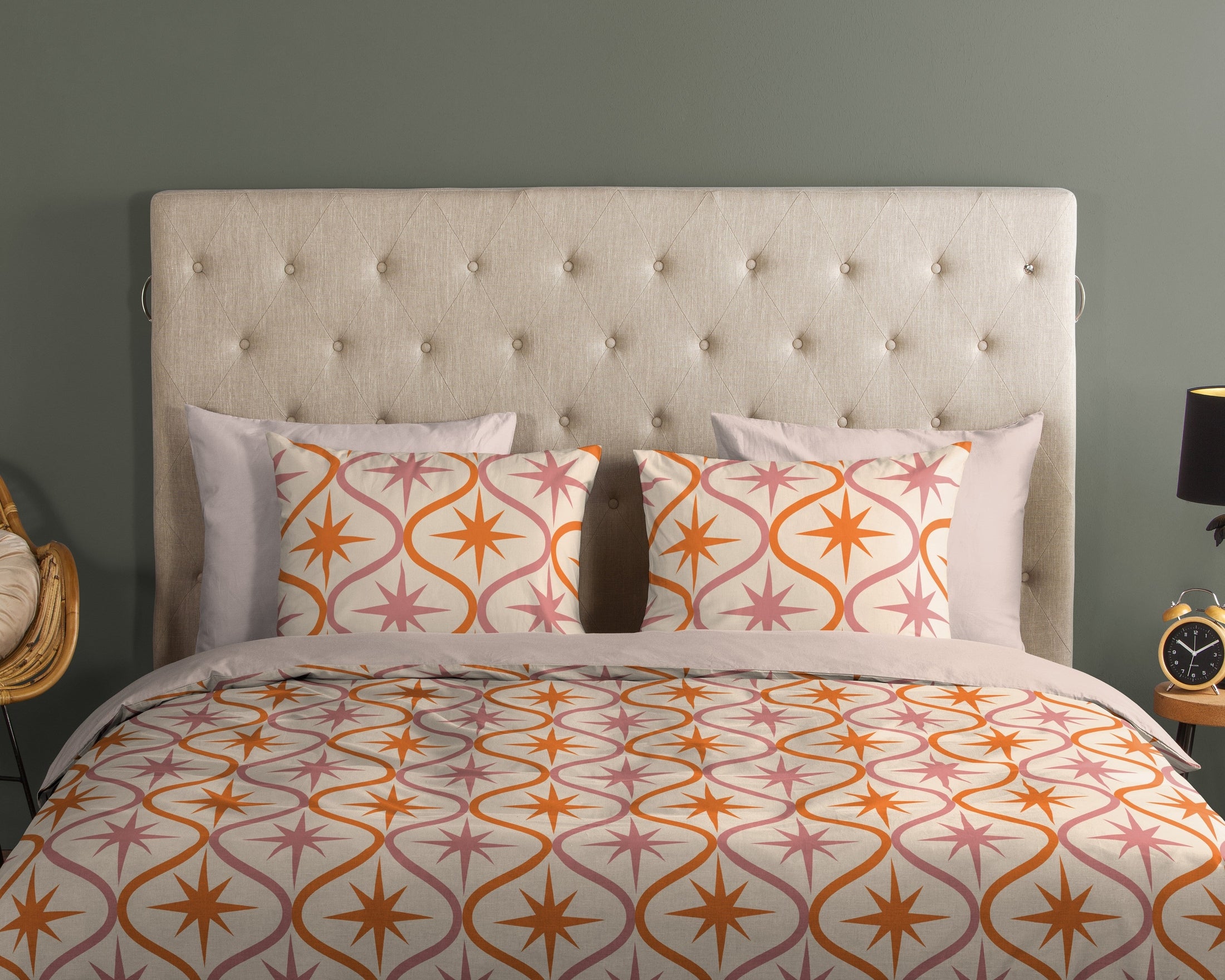 Good Morning Dekbedovertrek Katoen Eleanor - Sand