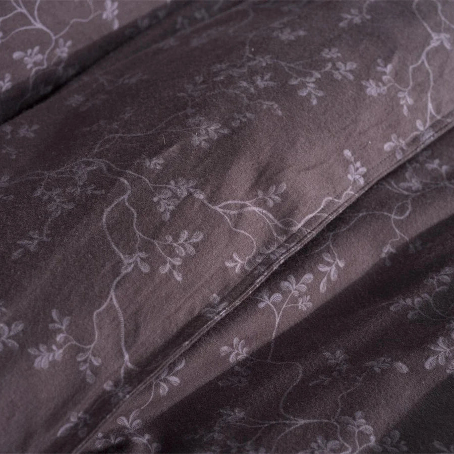 Housse de couette Heckettlane Flanelle Alloro Blackberry Wine