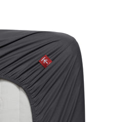 Drap-housse Bedinghouse en percale de coton anthracite