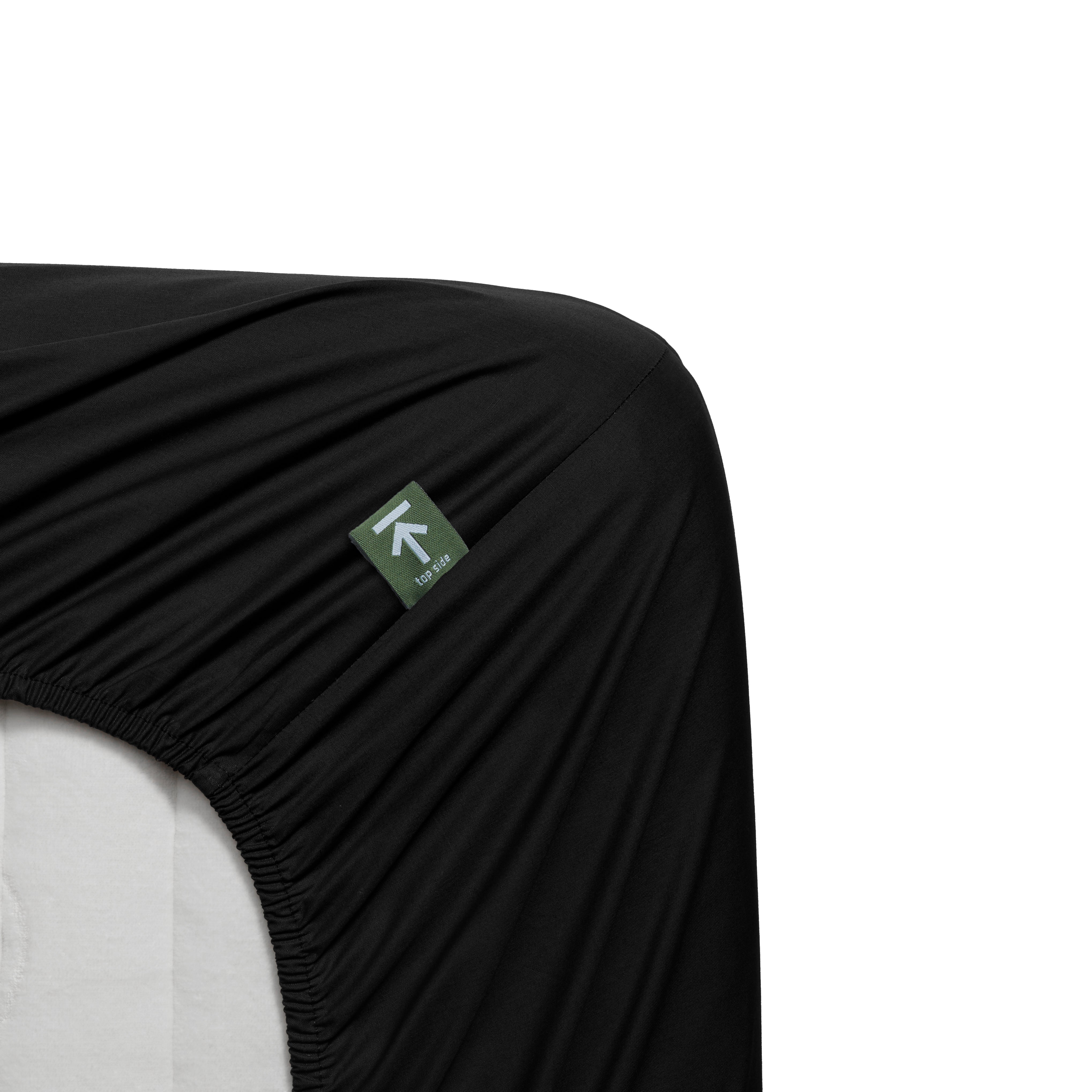 Beddinghouse split topper hoeslaken katoen percale Zwart #maat_180 x 200 cm