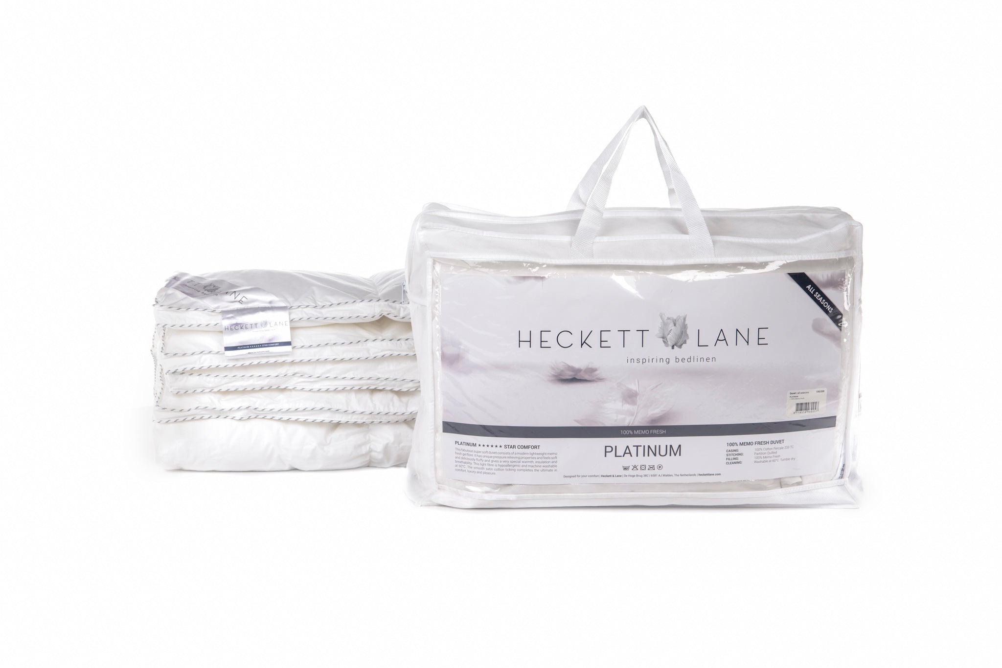 Heckettlane dekbed Platinum gelvezel