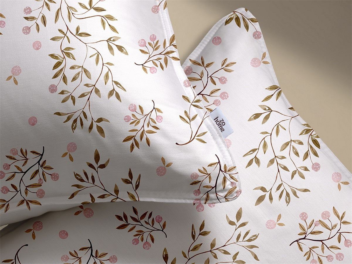 Zo Home Dekbedovertrek Katoen Fico Warm Sand