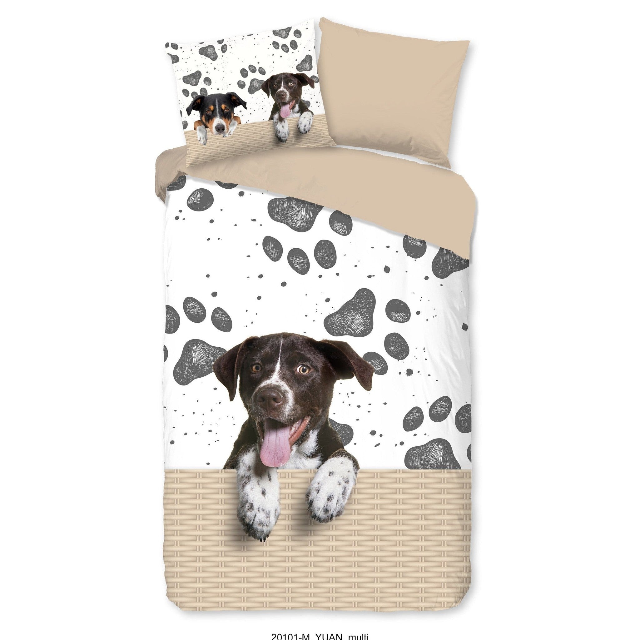 Housse de Couette Pure Microfibre Yuan Multi