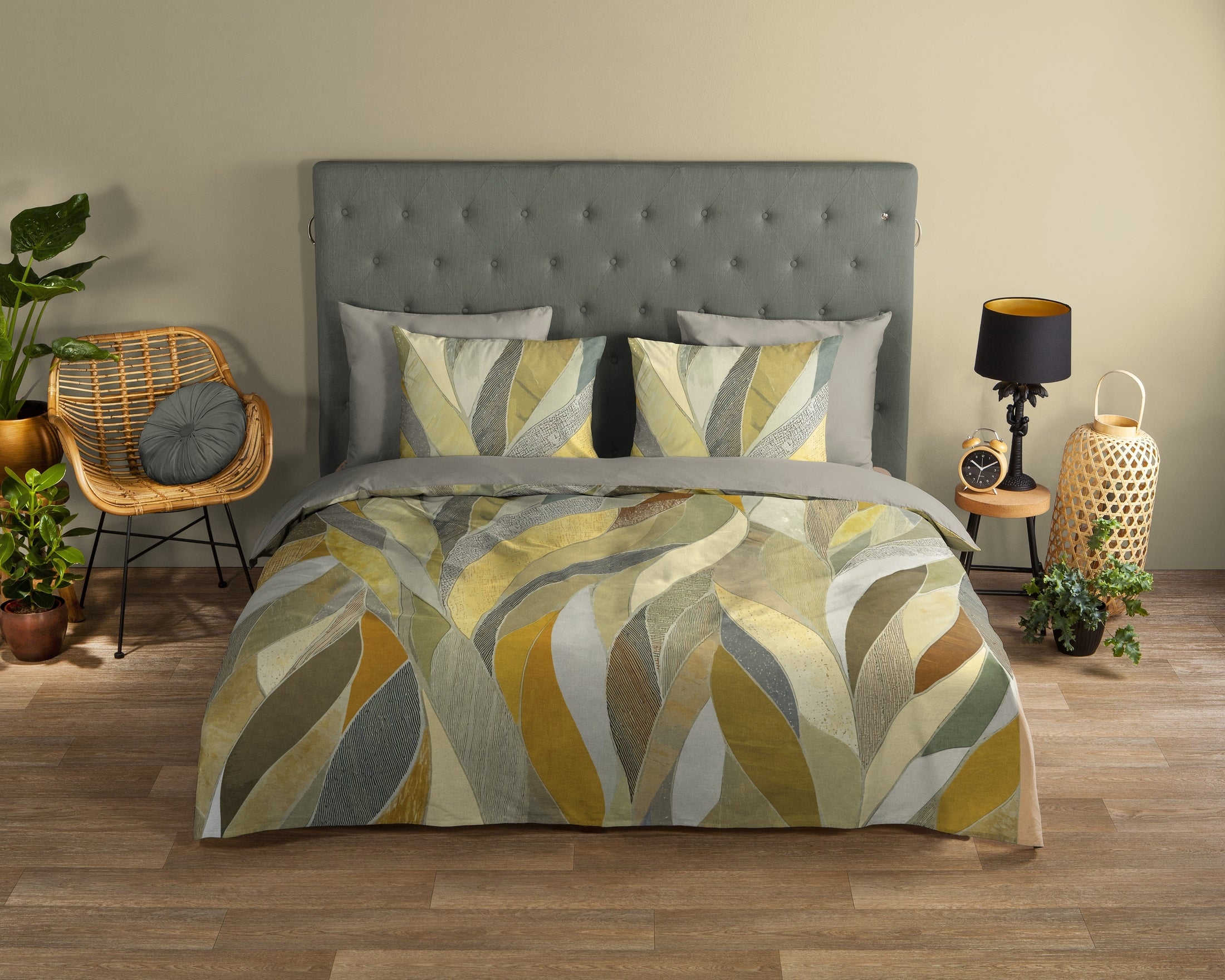 Good Morning Dekbedovertrek Katoen Yellowstone - Grey