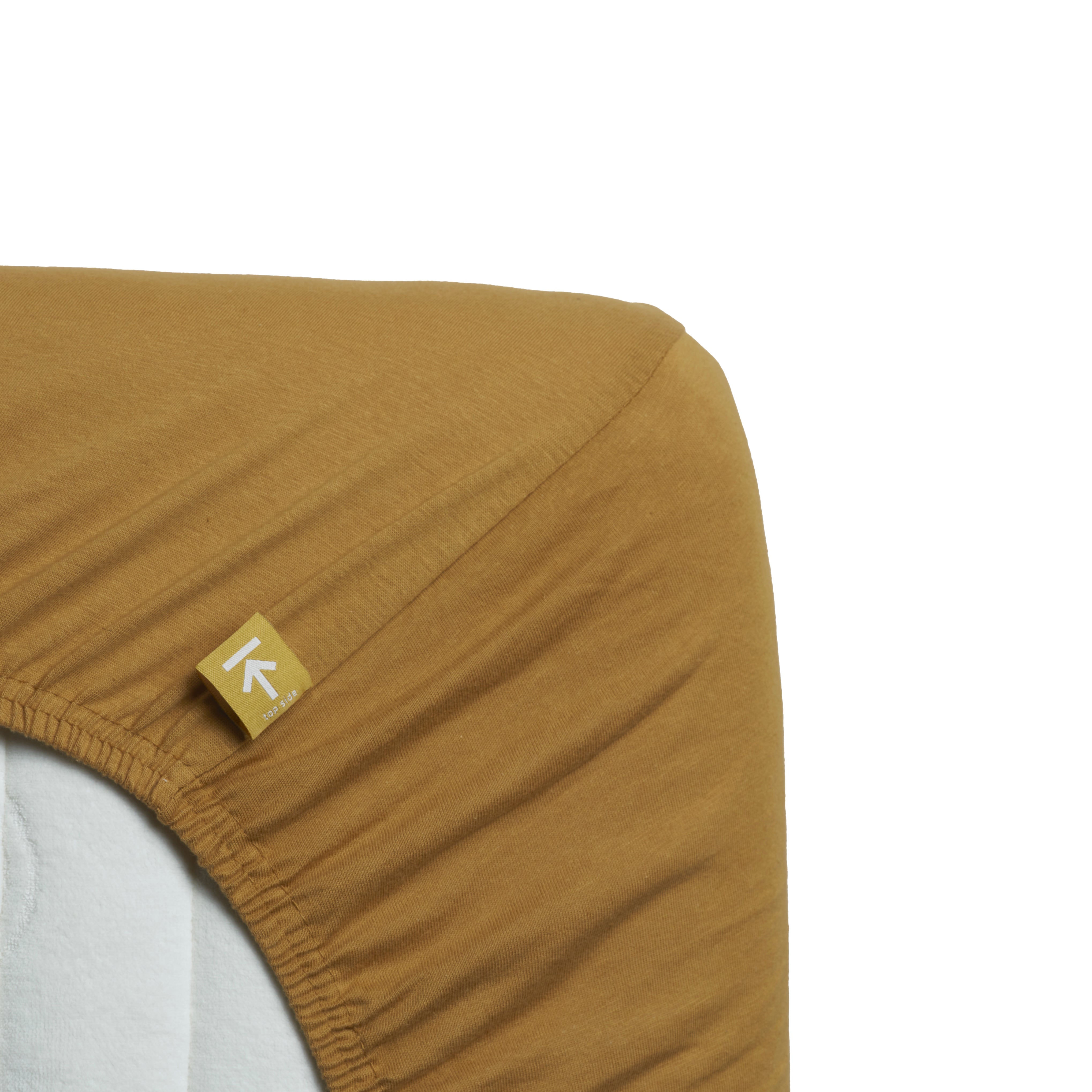 Beddinghouse topper hoeslaken jersey Geel #maat_90 x 200/220 cm