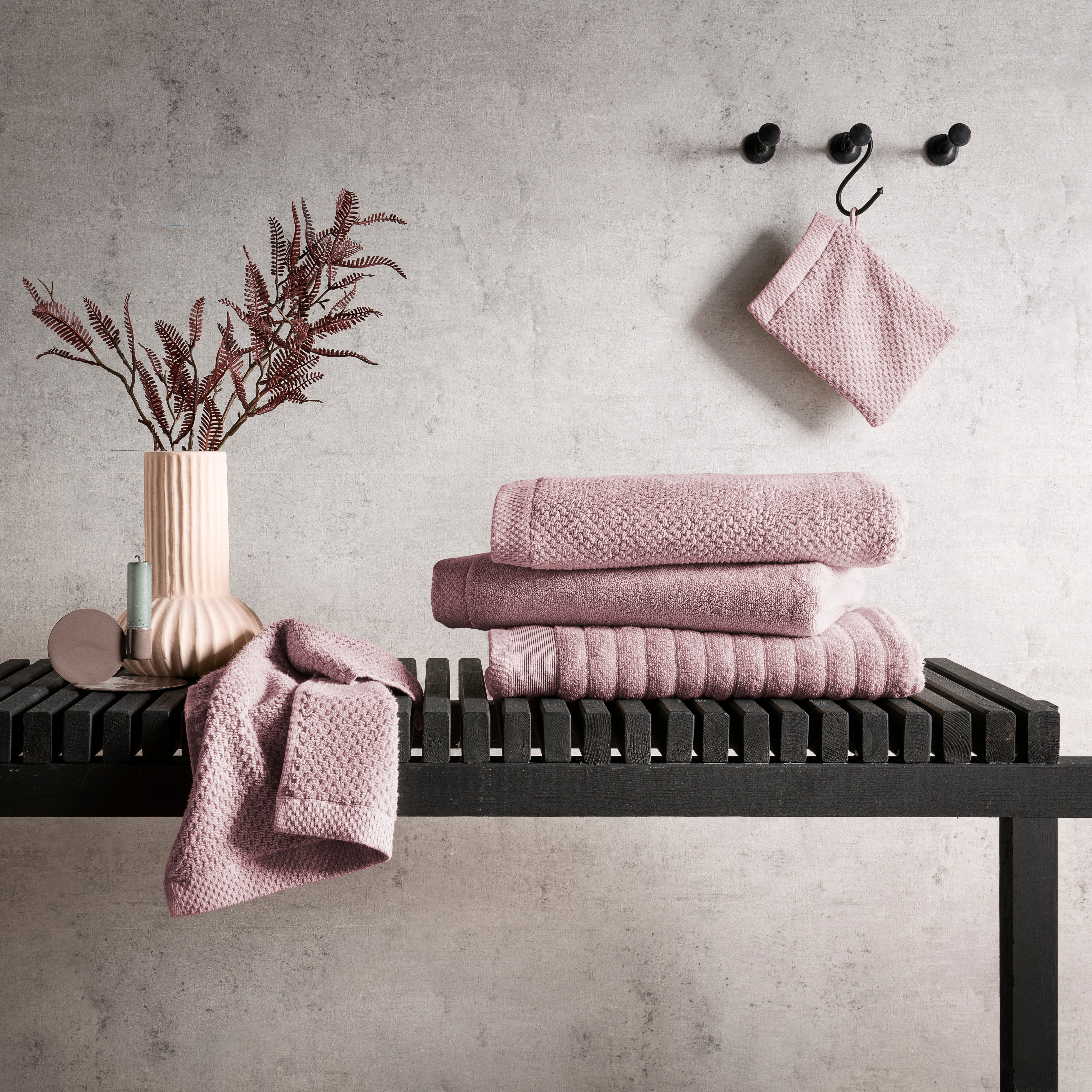 Heckettlane badtextiel Premium Shady Pink