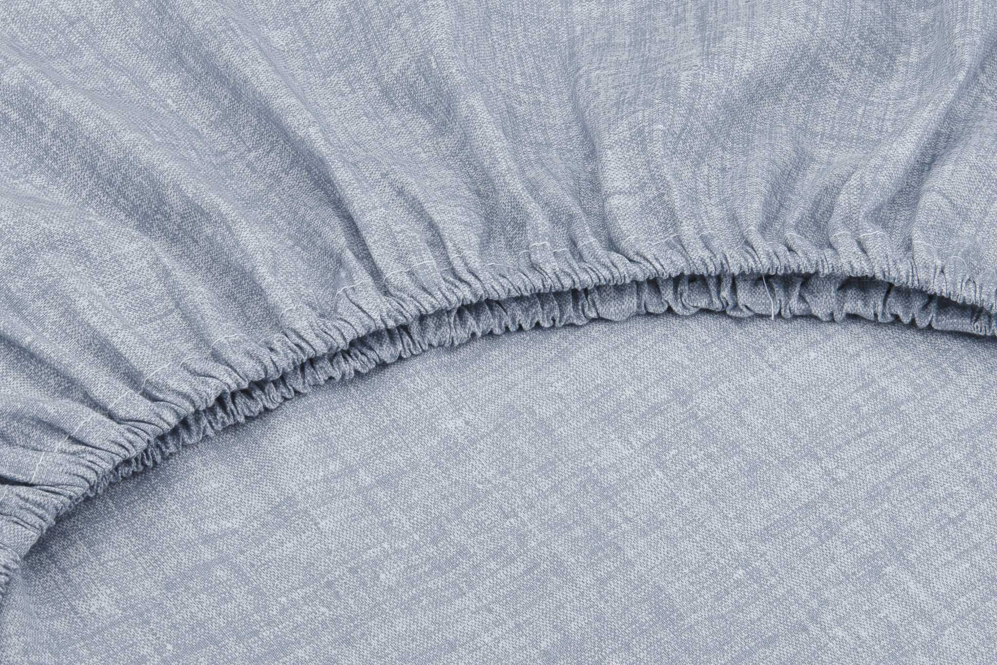 Zo Home hoeslaken Lino Denim katoen