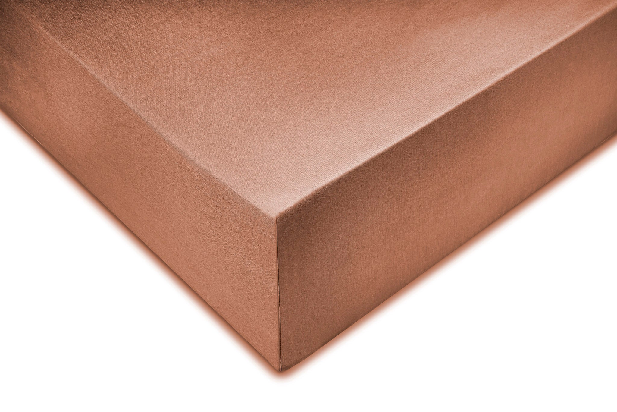 Zo Home hoeslaken Satinado Canyon Rose satijn