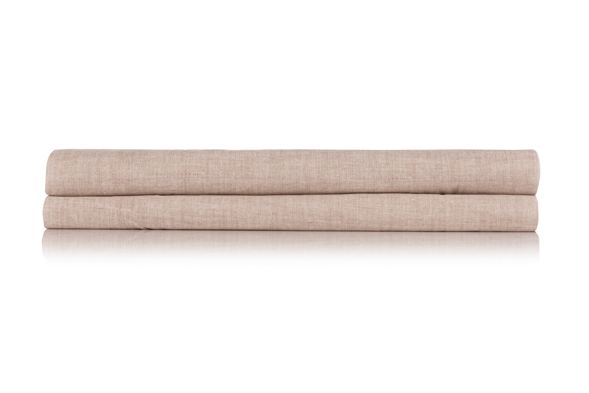 Zo Home splittopper hoeslaken Lino Sandy Beige katoen