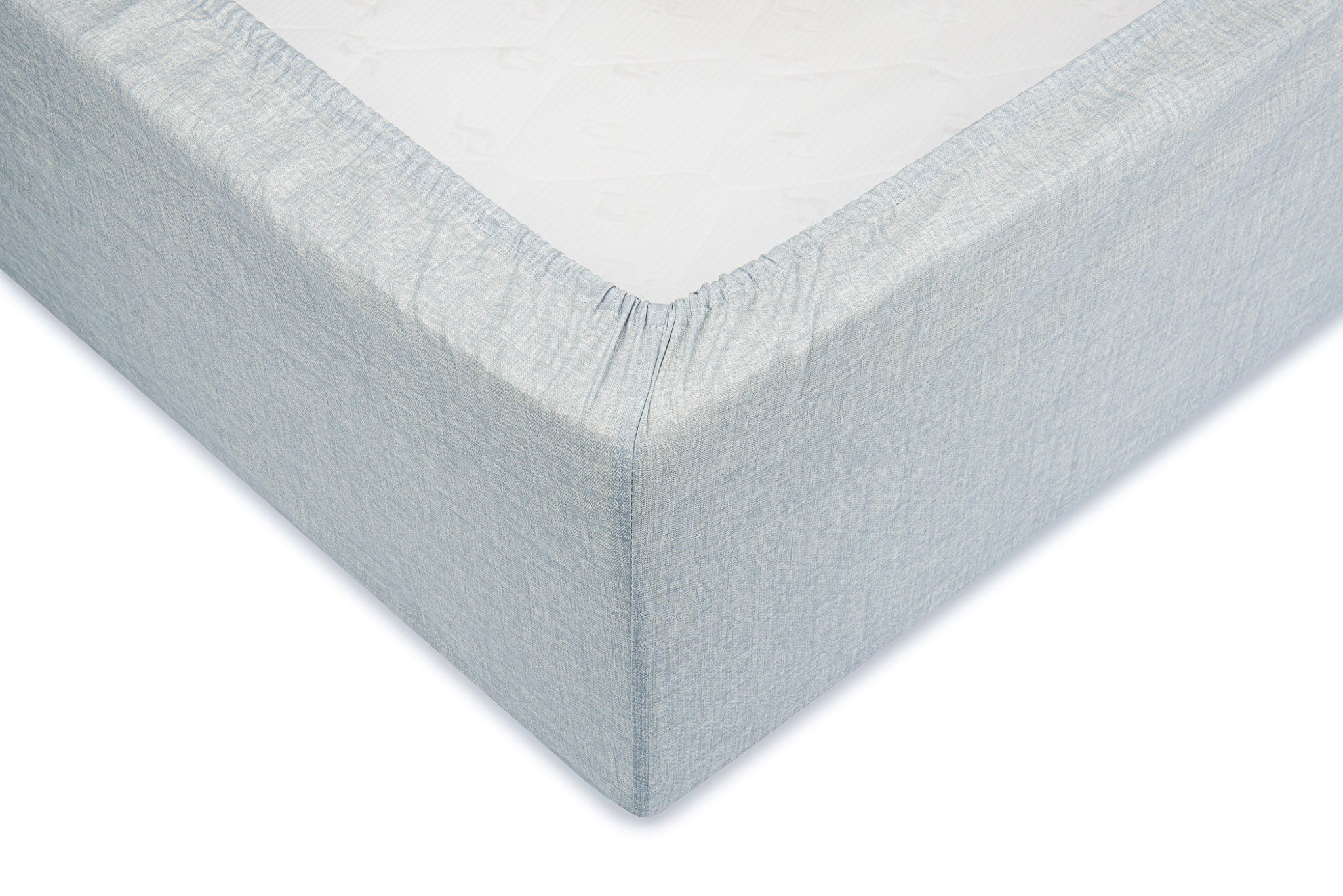 Zo Home hoeslaken Lino Mint Green katoen