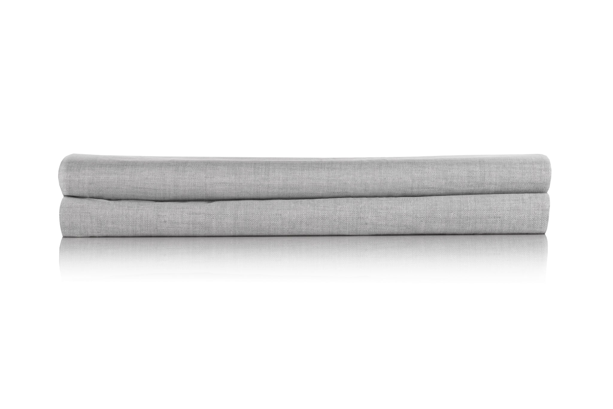Zo Home topper hoeslaken Lino Dove Grey katoen