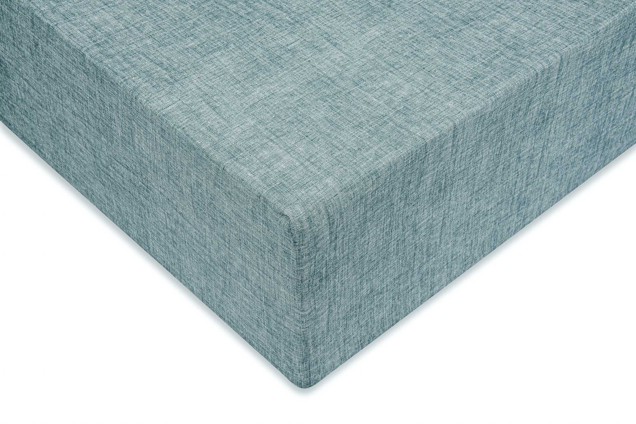 Zo Home hoeslaken Lino Emerald Green katoen