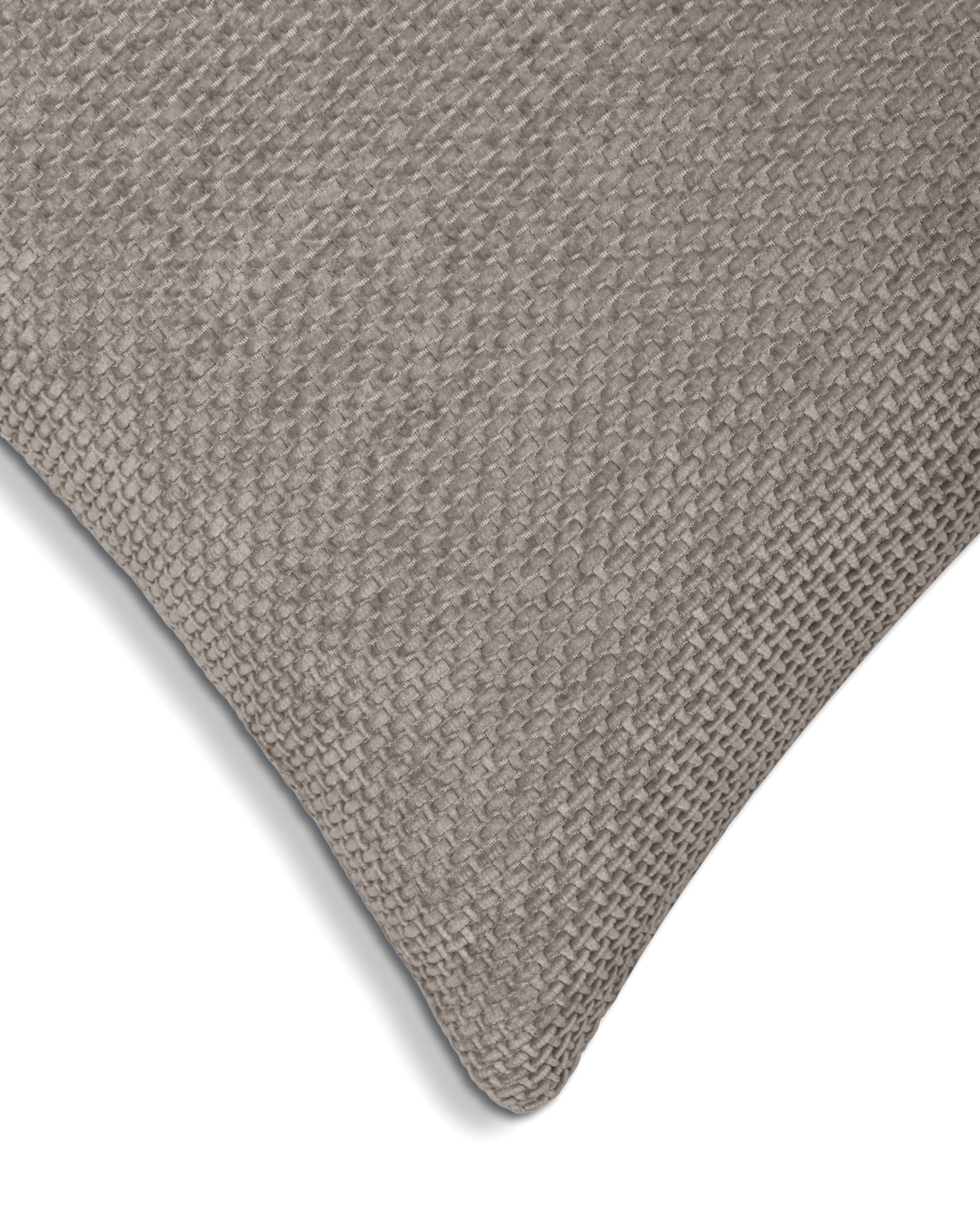 Heckettlane sierkussen Panama Taupe Grey polyester