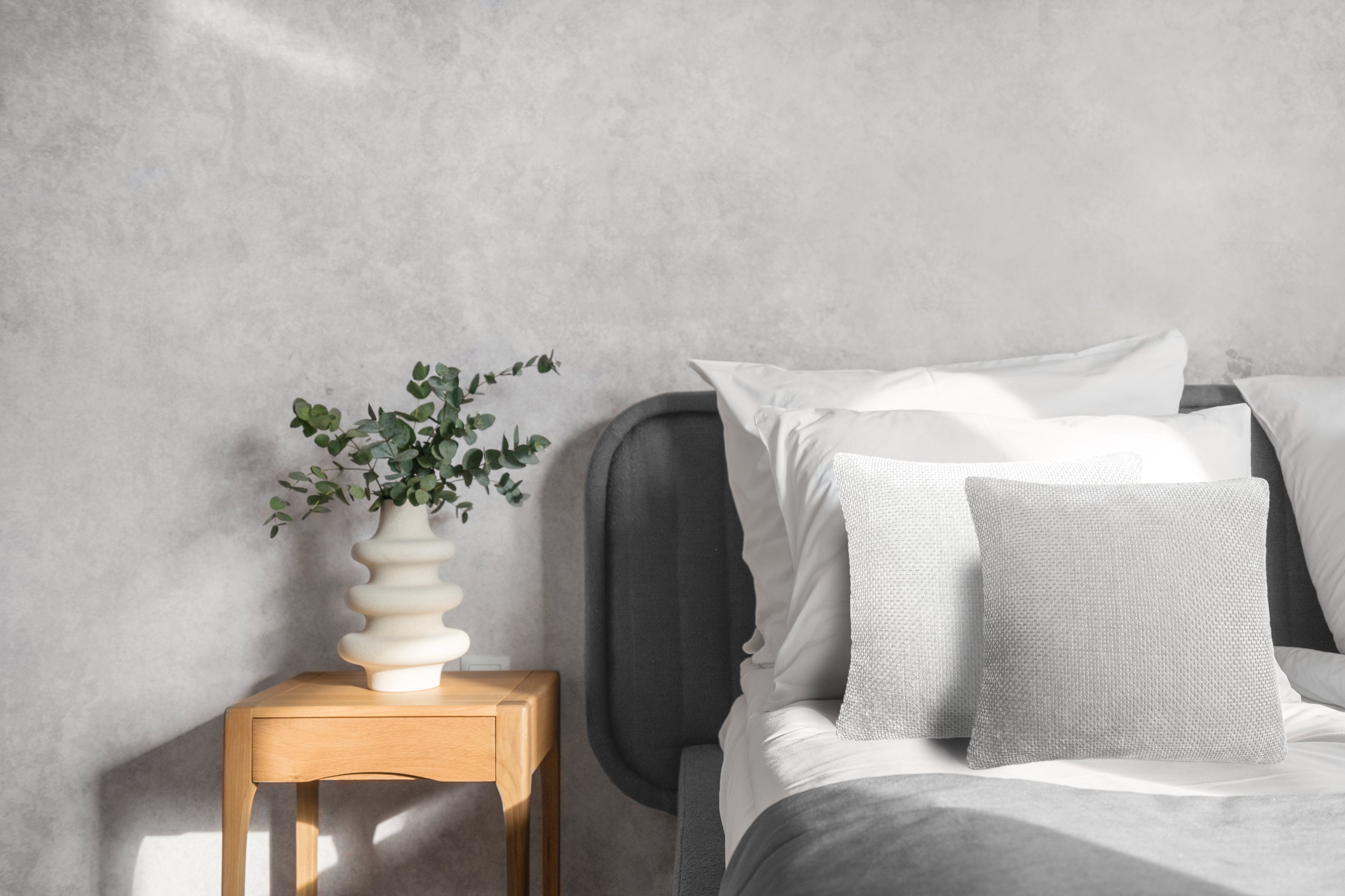 Heckettlane sierkussen Panama Cloud Grey polyester