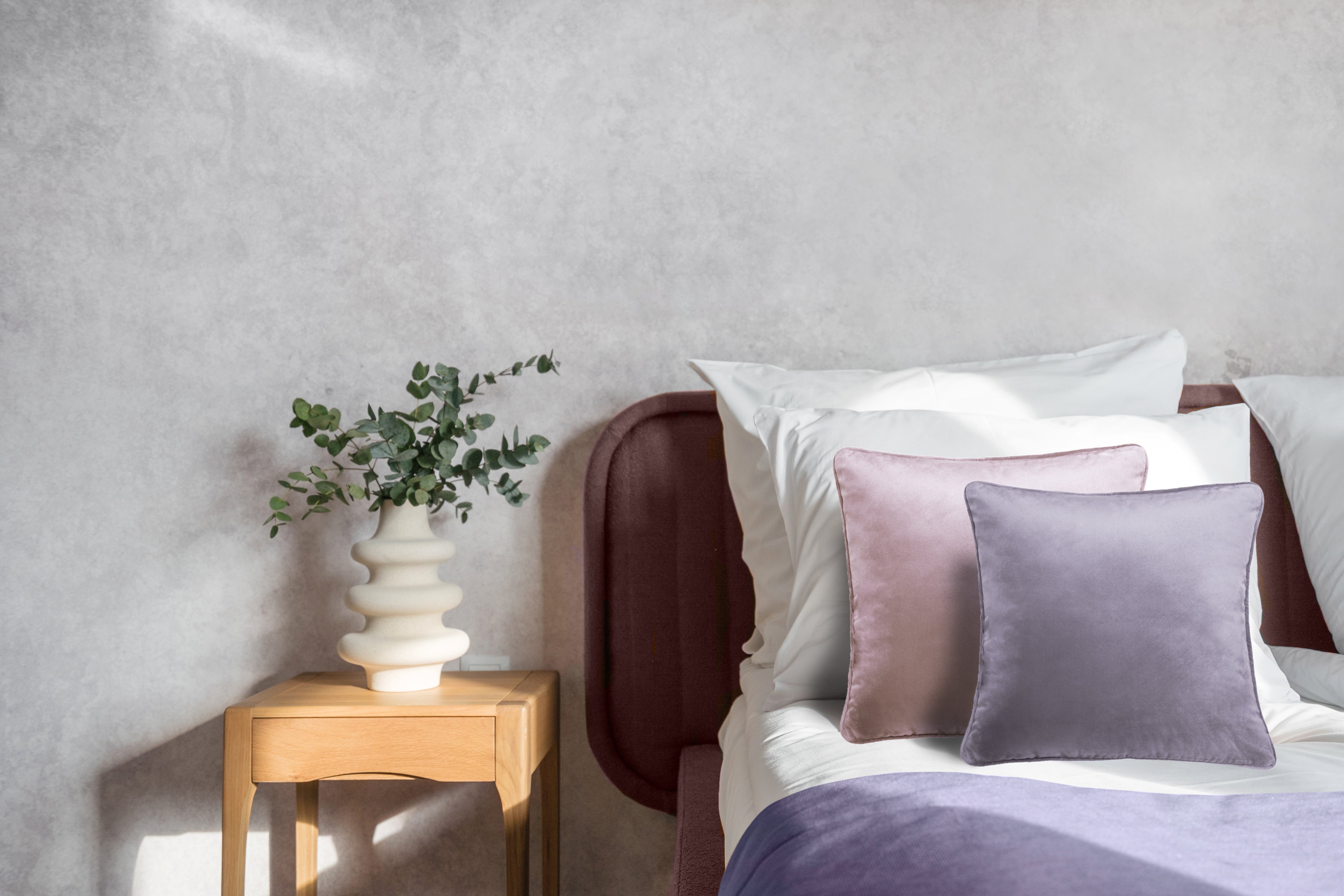Heckettlane sierkussen Original Blue Lilac polyester
