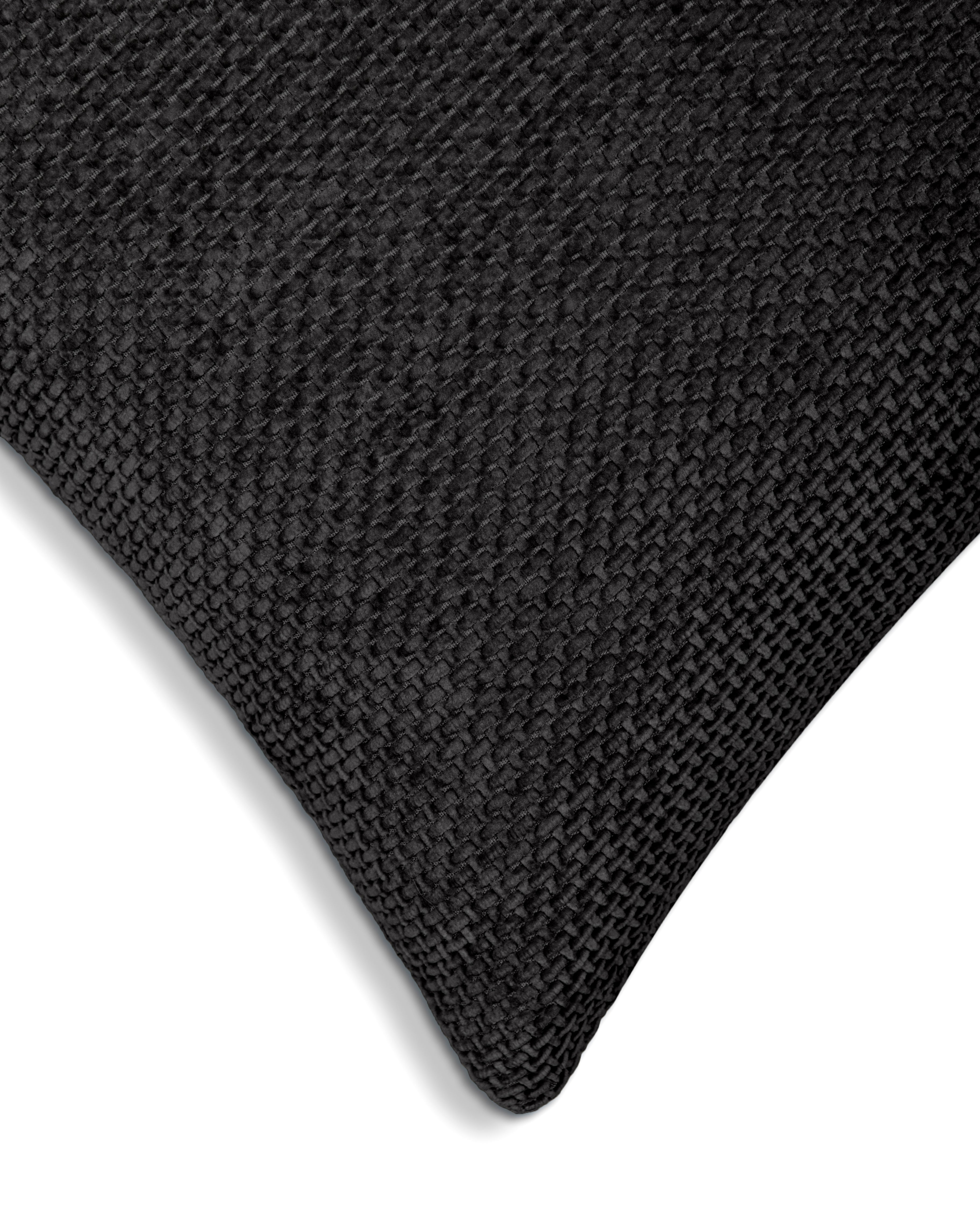 Heckettlane sierkussen Panama Moonless Black polyester