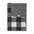 Zo Home bedsprei Quattro di Lino Dark Grey polyester