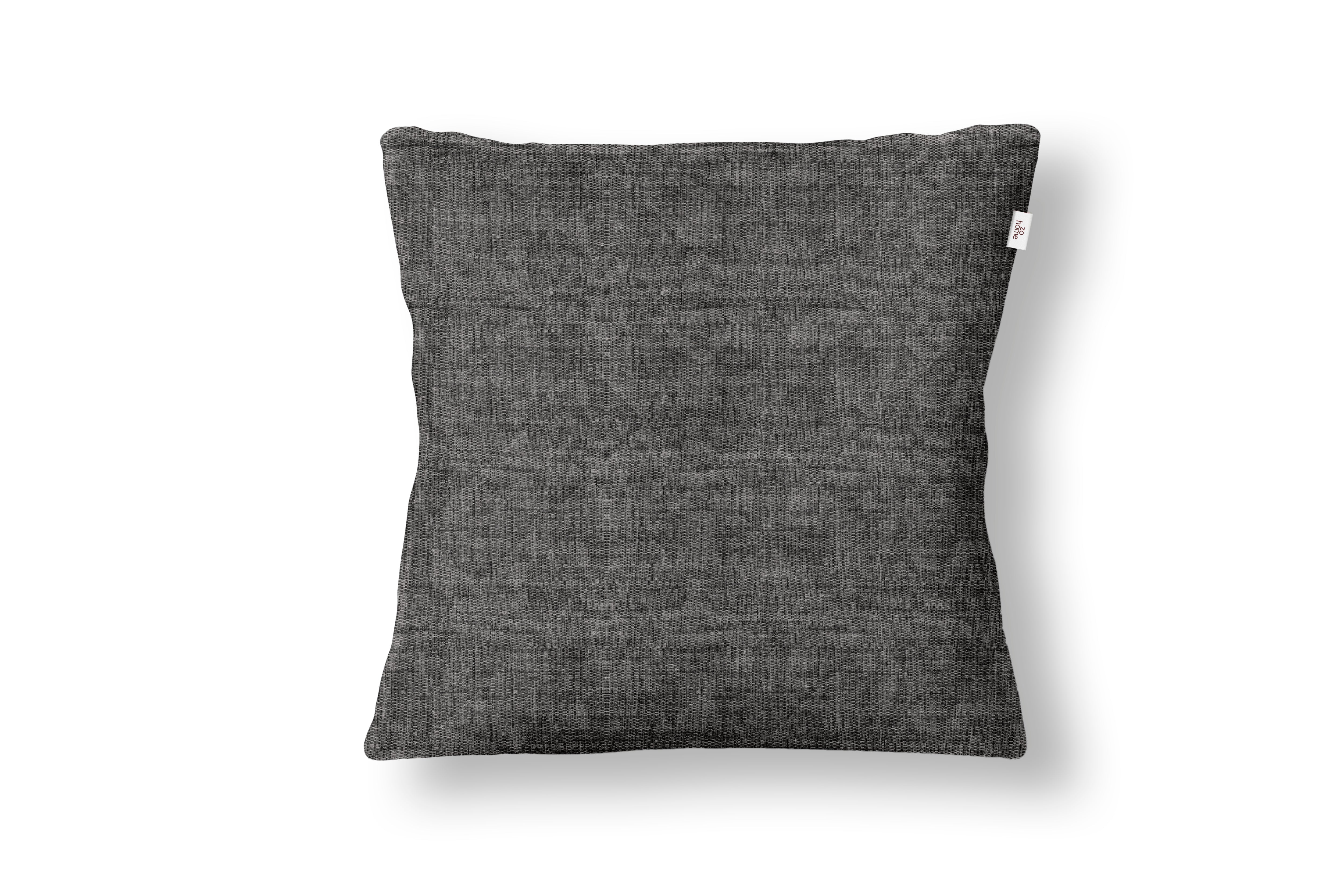 Zo Home sierkussen Paisley di Lino Dark Grey polyester