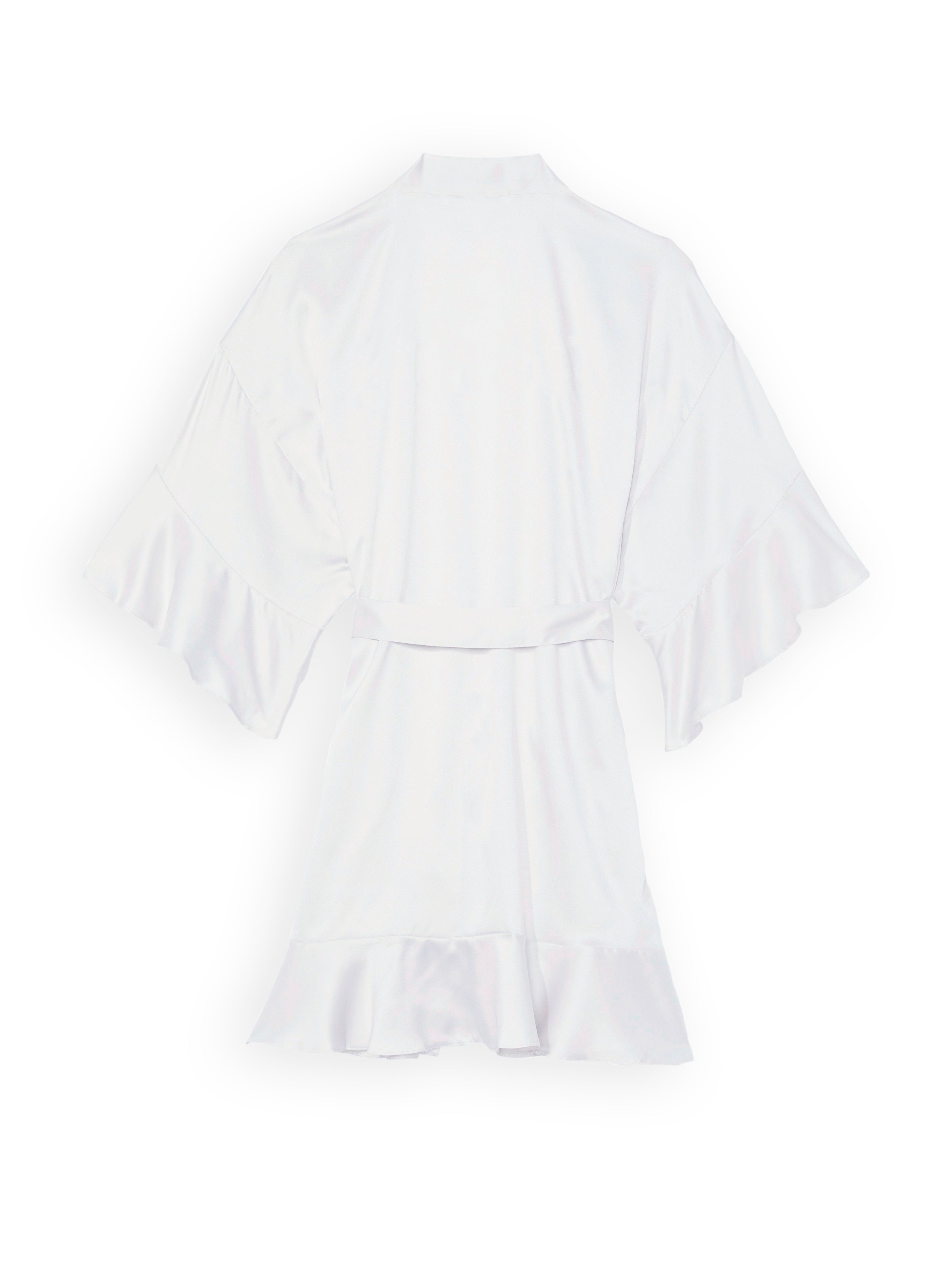 Yellow kimono Liscio White