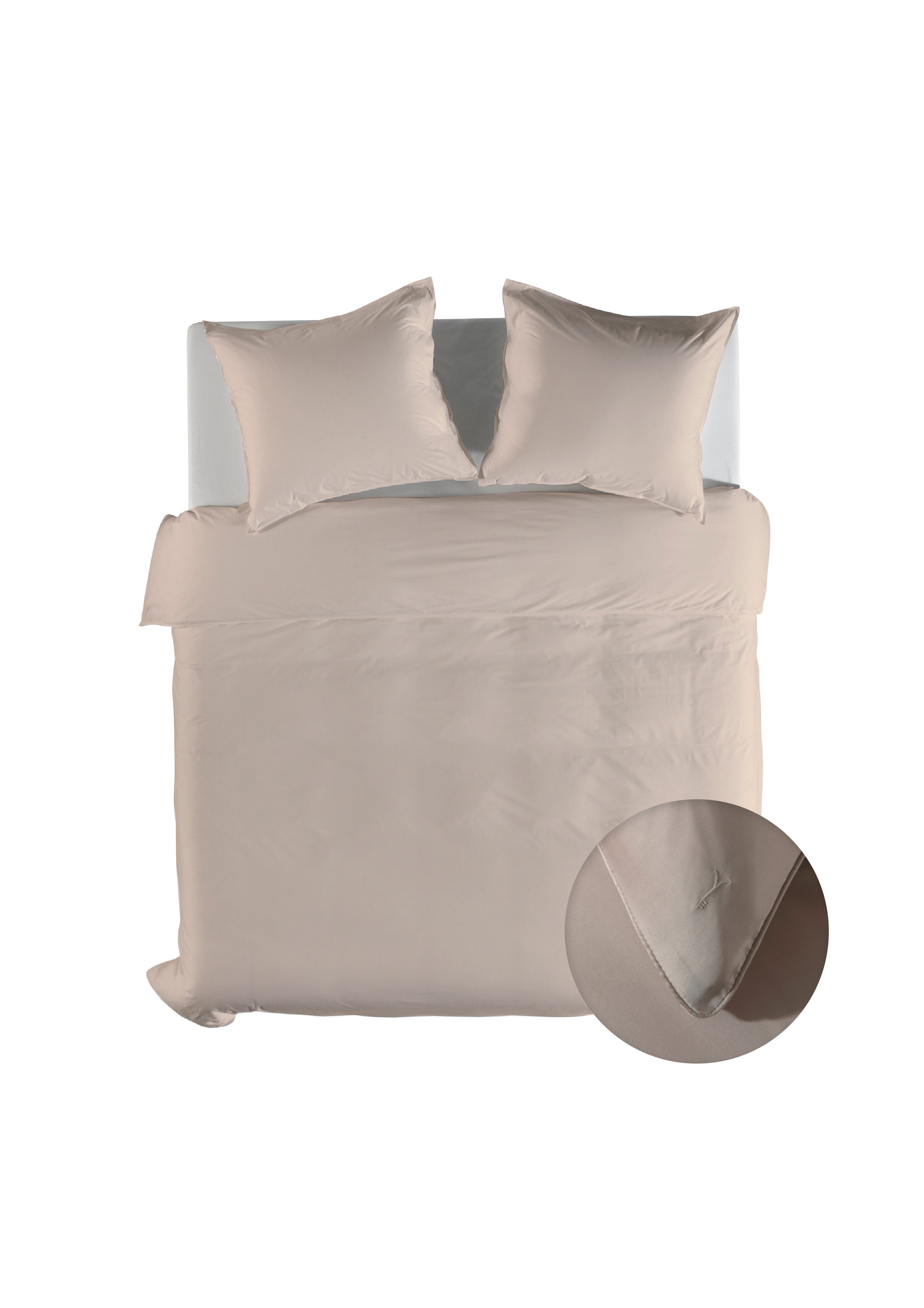 Yellow dekbedovertrek Suite New York Dollar Sand lyocell