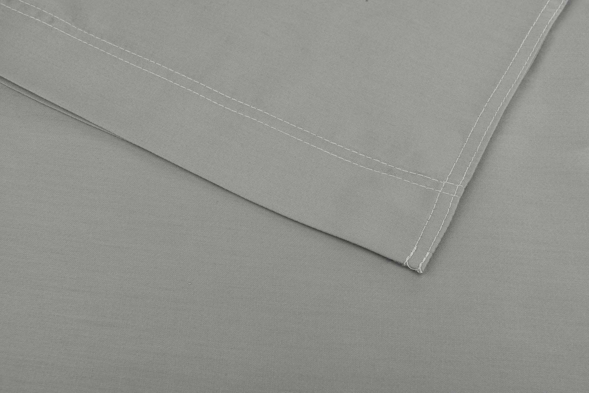 Zo Home laken Satinado Iron Grey satijn