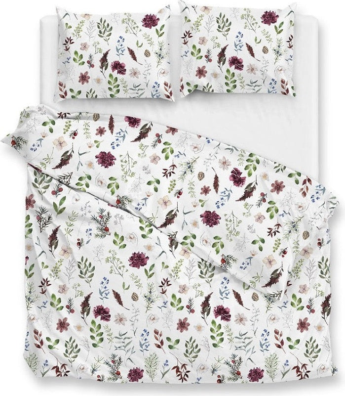 Zo Home Housse de Couette Flanelle Céleste