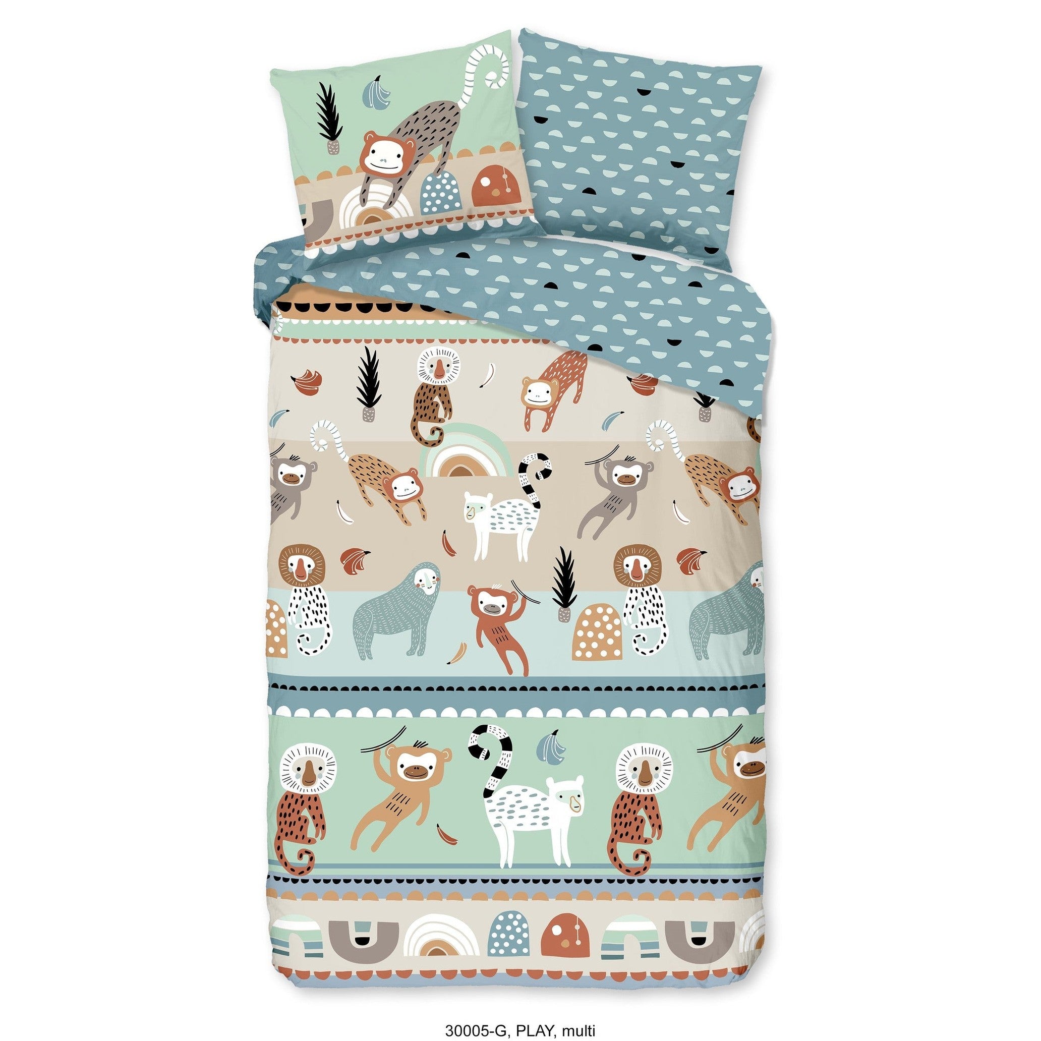 Good Morning Housse de Couette Coton Play Multi