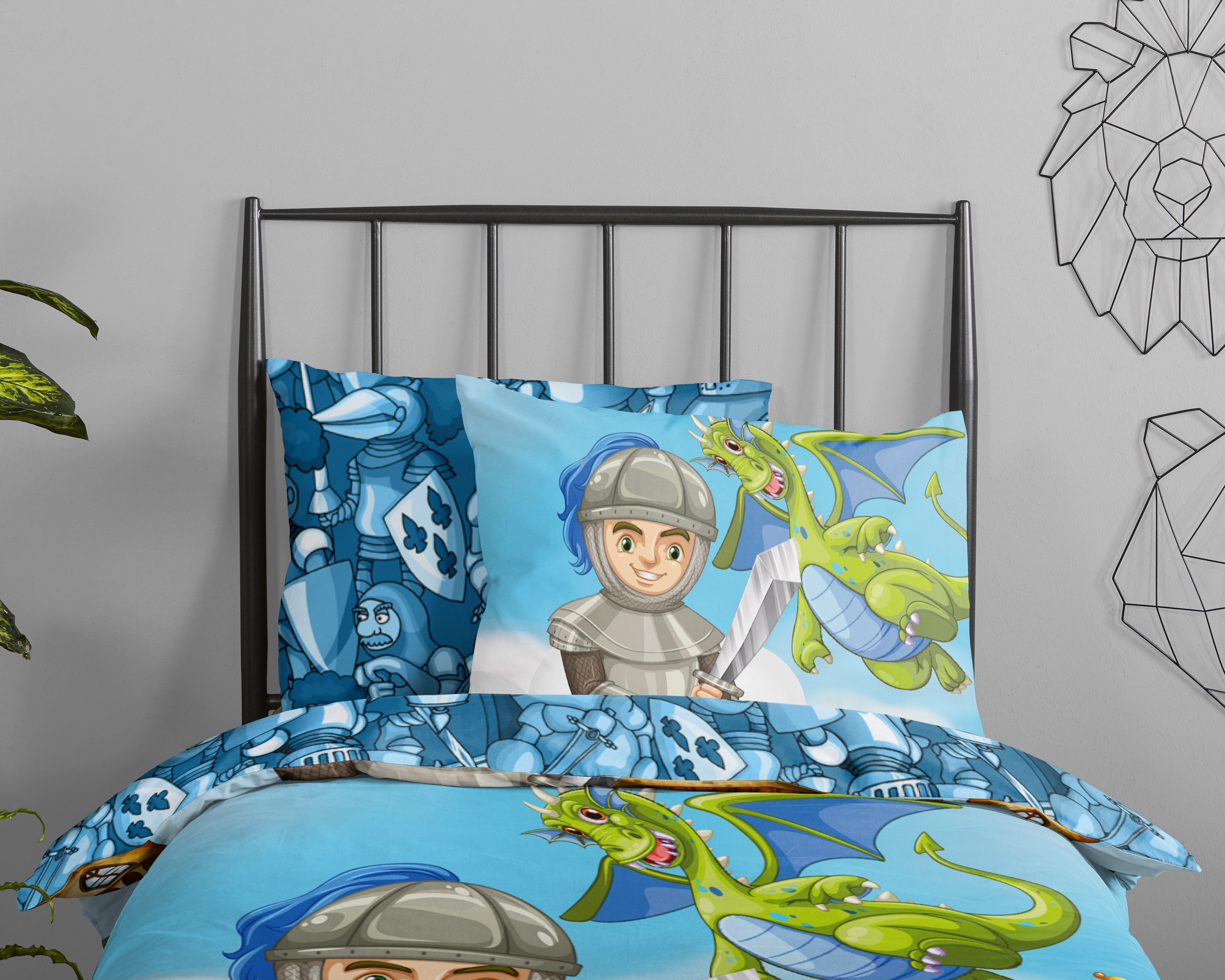 Good Morning Bettbezug Cotton Knight Multi