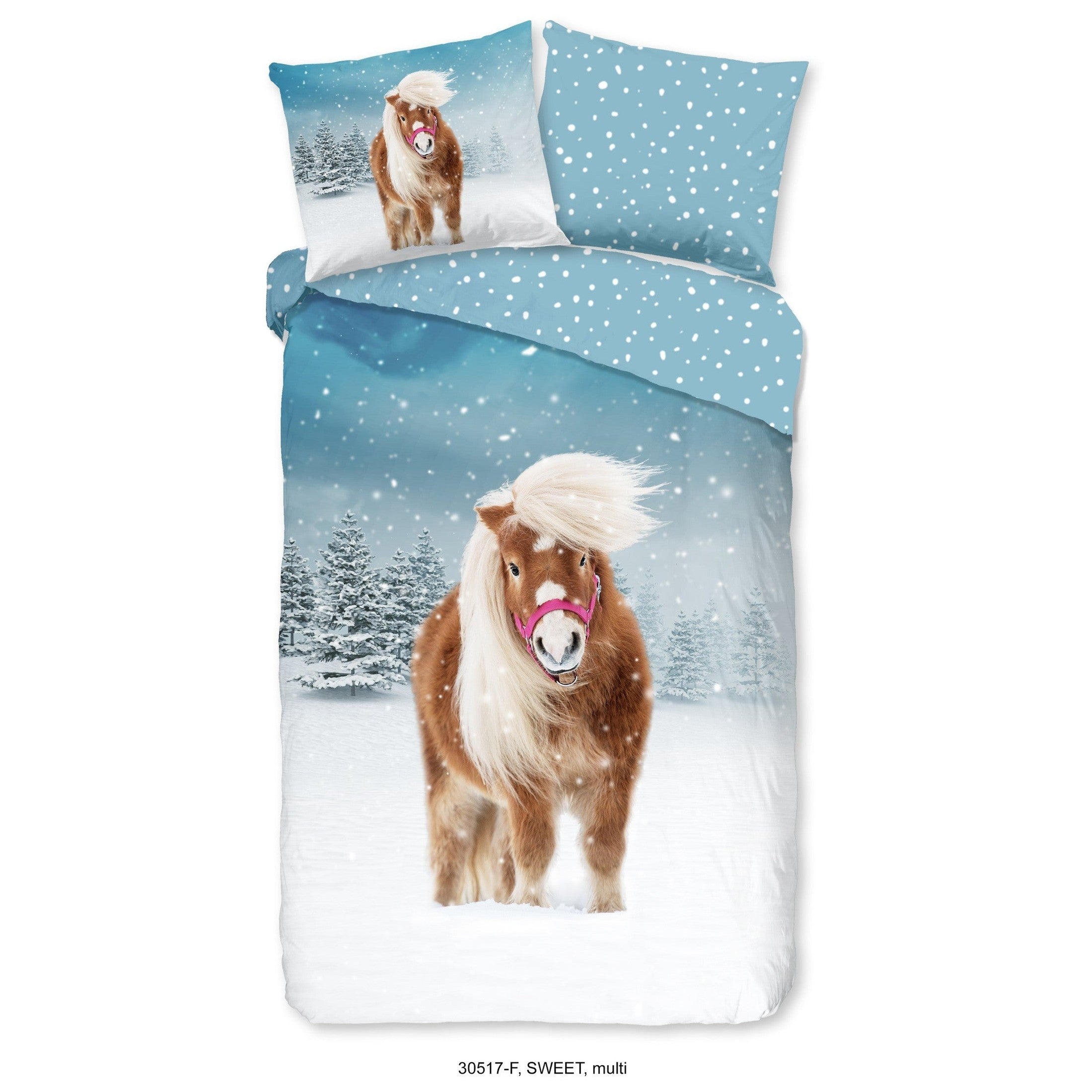Good Morning Housse de couette Flanelle Sweet Multi