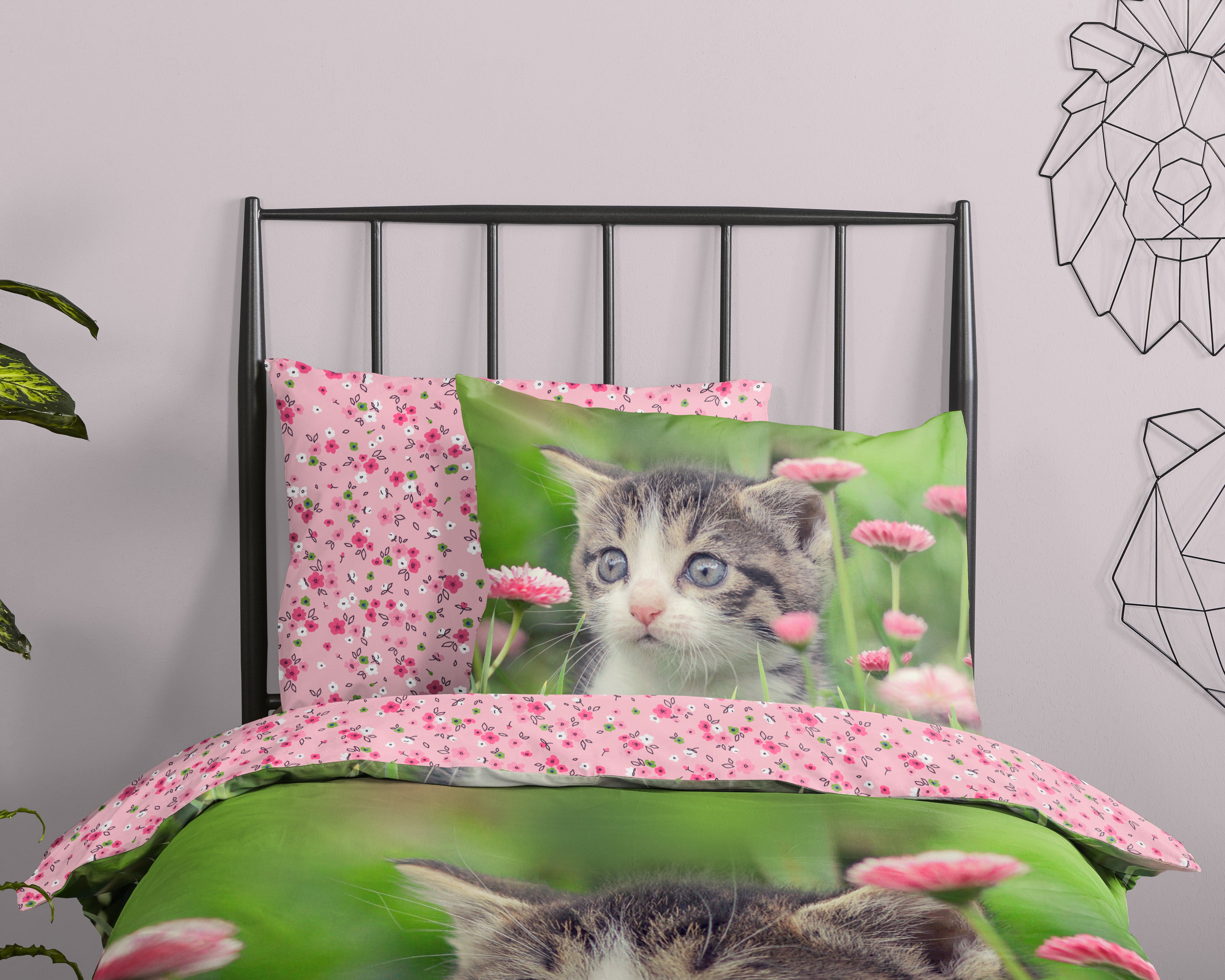Good Morning Housse de Couette Coton Jacky Multi