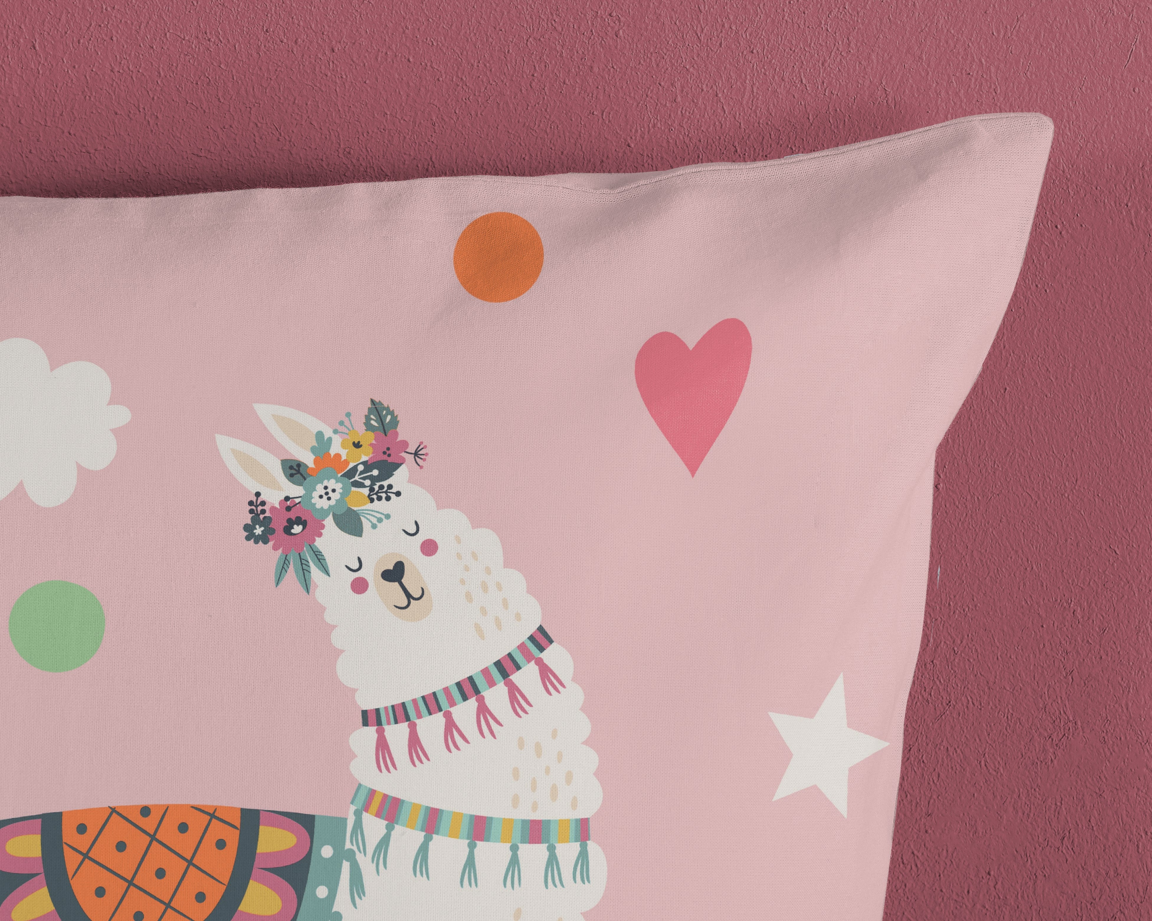 Pure Bettbezug Mikrofaser Paca Pink