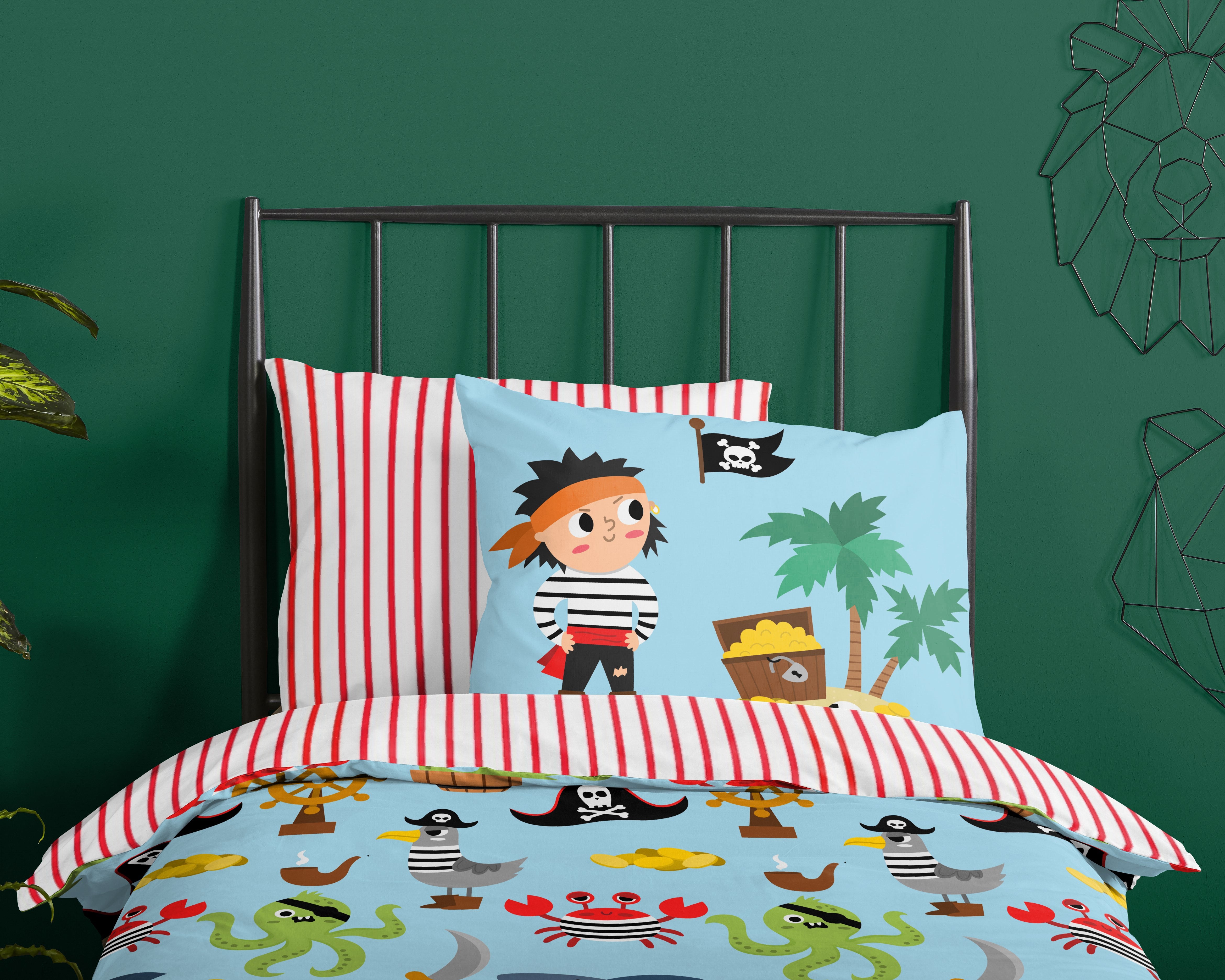 Good Morning Housse de Couette Coton Caraïbes Multi