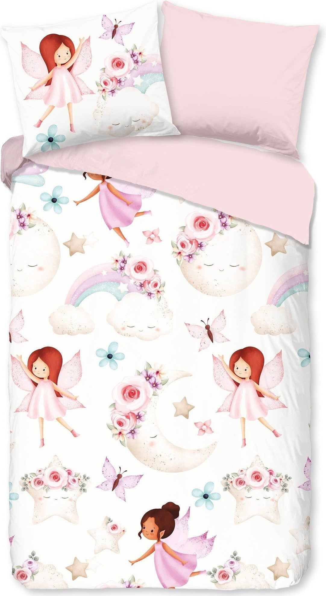 Good Morning Dekbedovertrek Katoen Lucia Multi