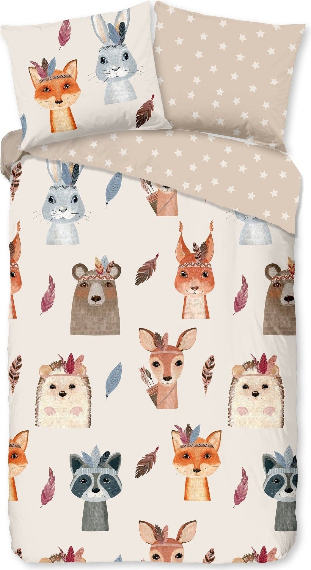 Good Morning Housse de Couette Coton Rave Multi