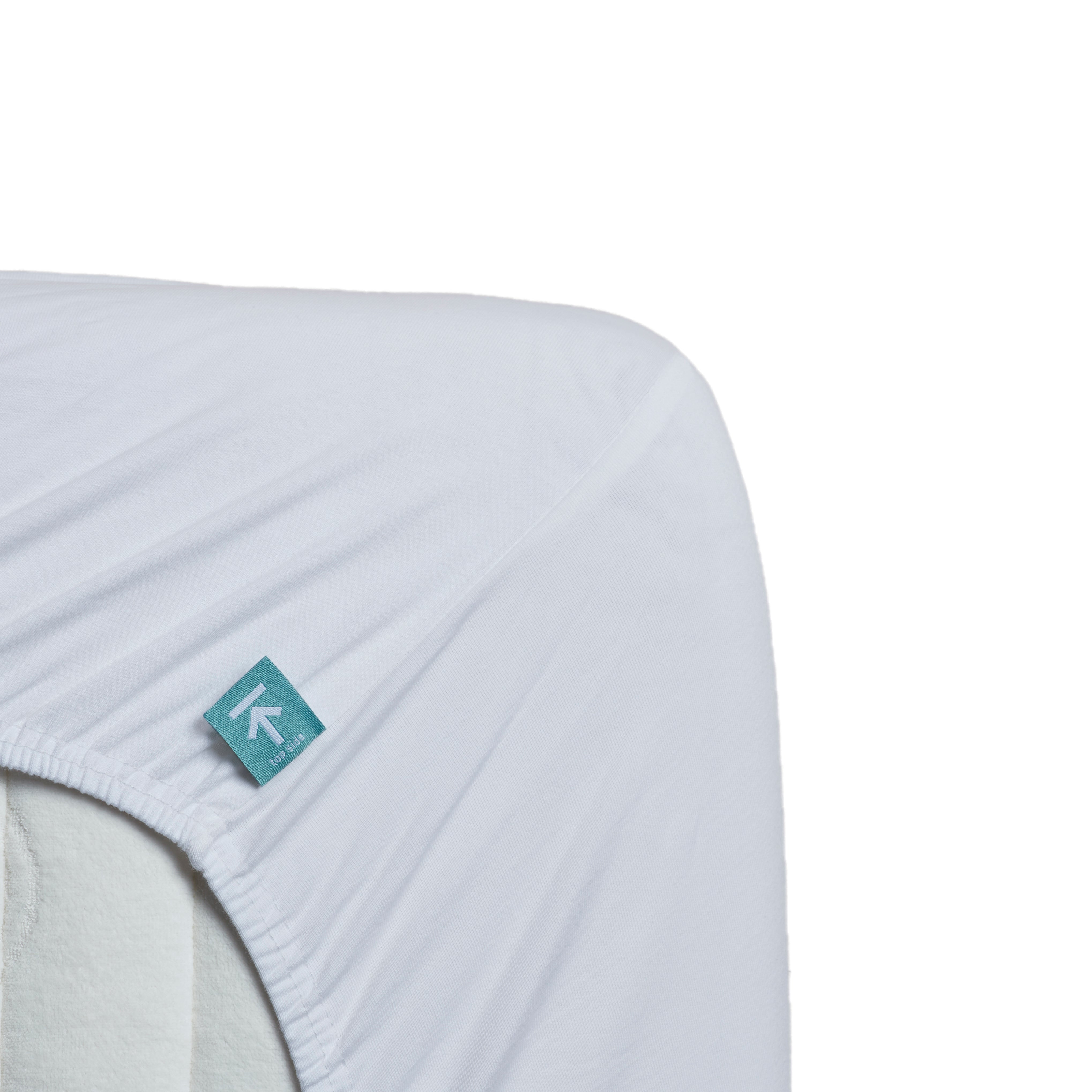 Beddinghouse topper hoeslaken jersey Wit #maat_200 x 200/220 cm