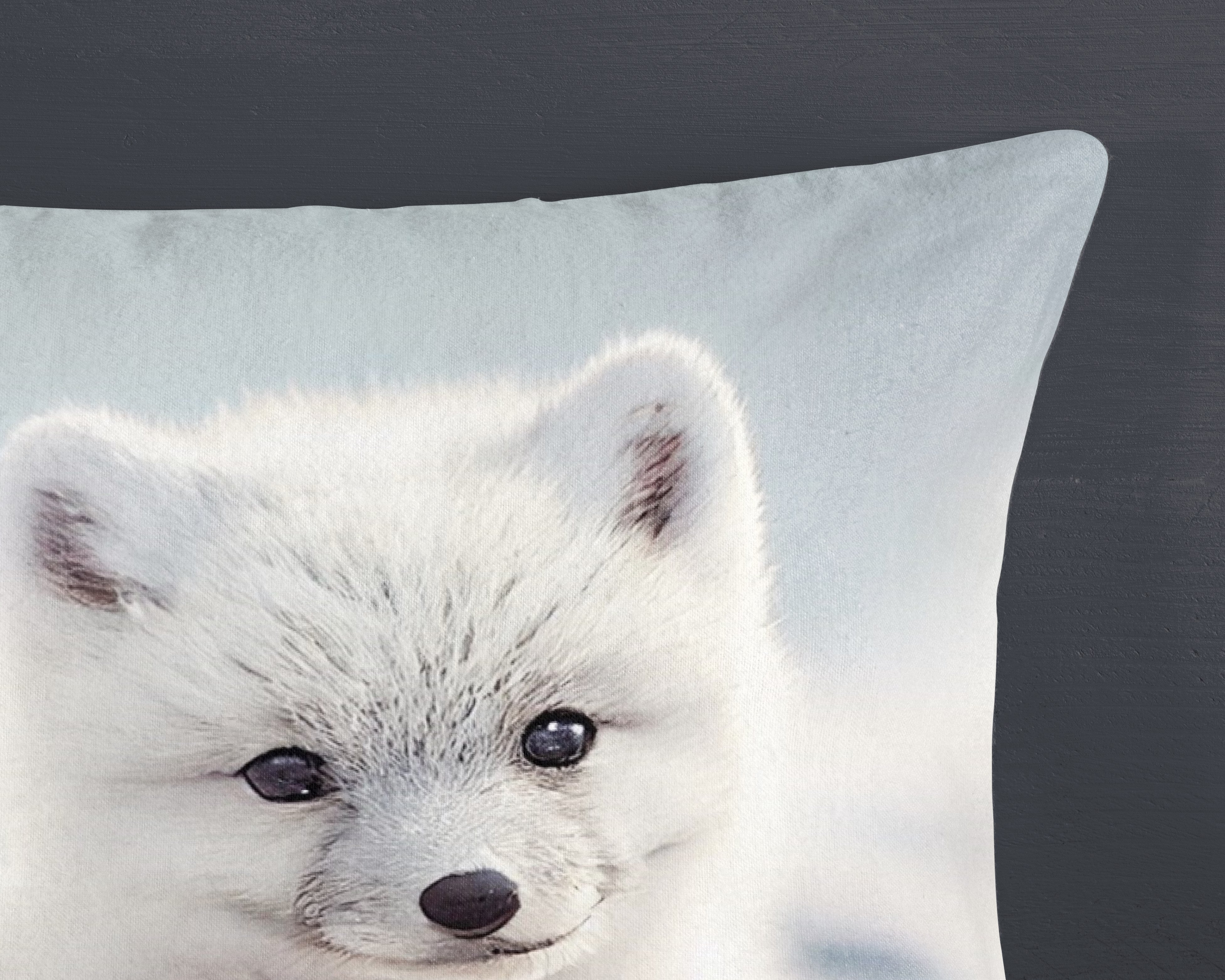 Housse de couette Good Morning, jeté en flanelle, blanc