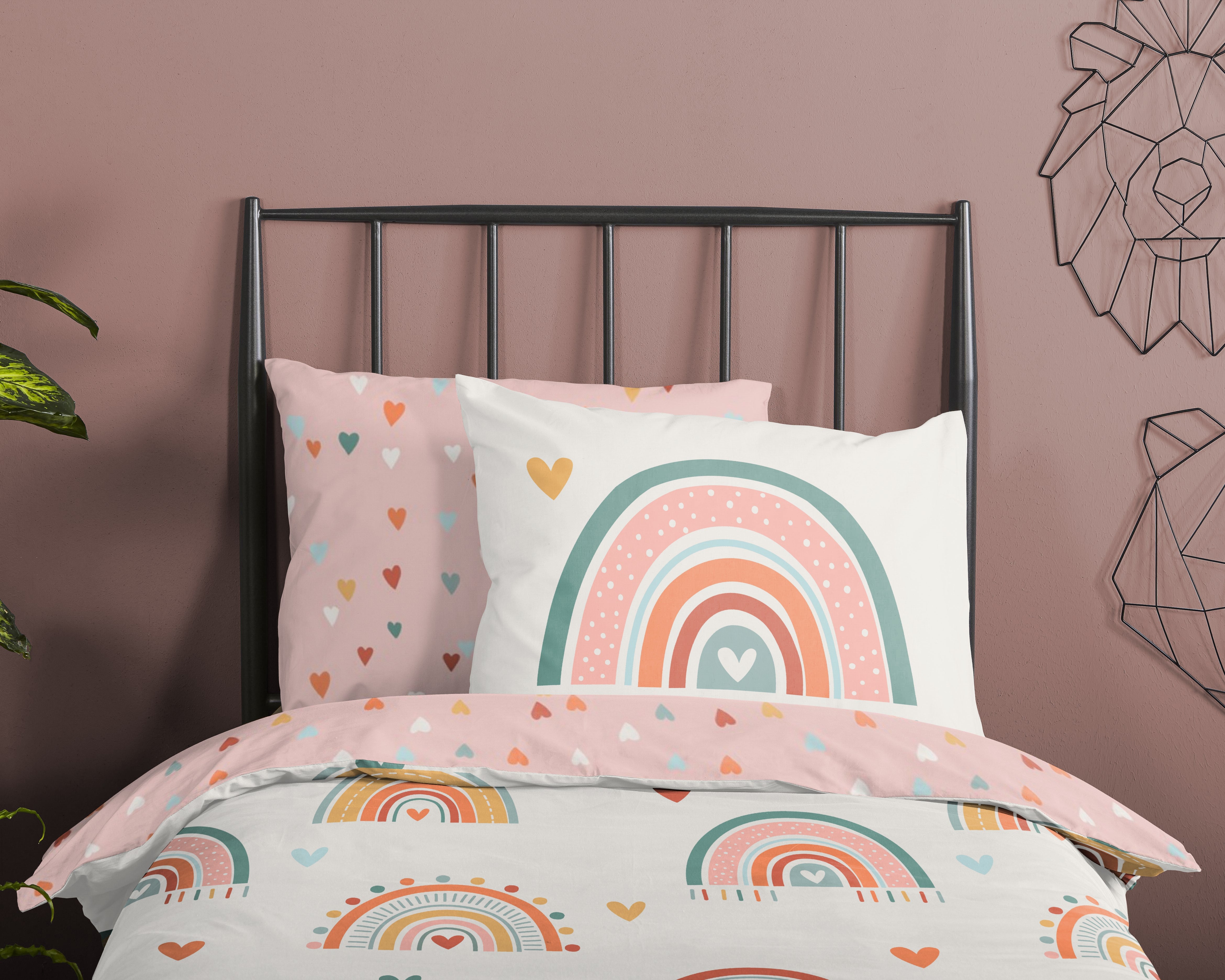 Good Morning Housse de Couette Coton Louie Multi