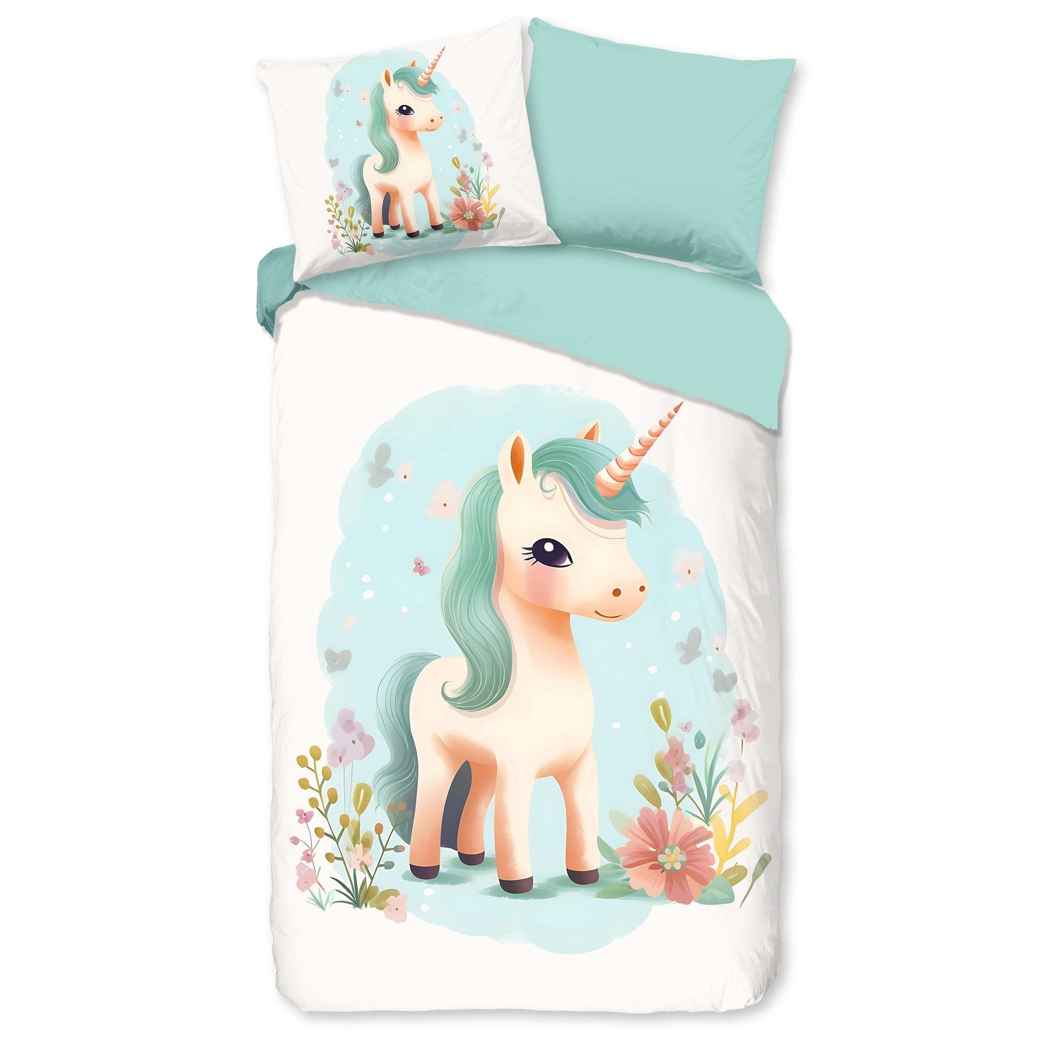 Good Morning Housse de Couette Flanelle One Multi