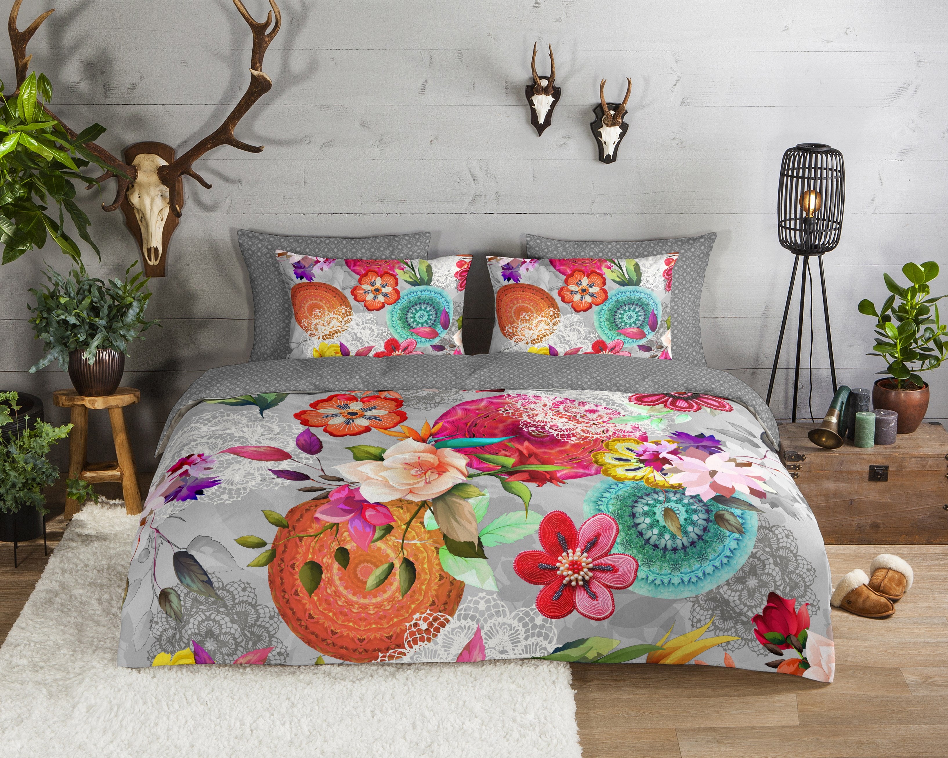 HIP Bettwäsche Flanell Isarea - Multi