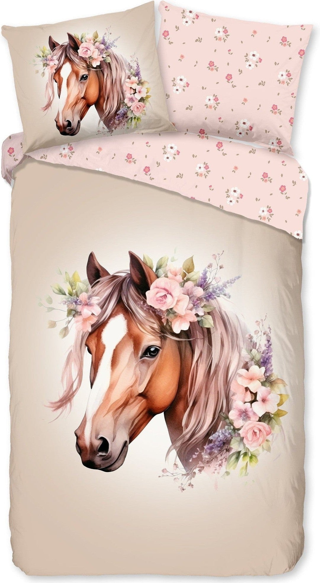 Good Morning Housse de Couette Coton Avera Sable