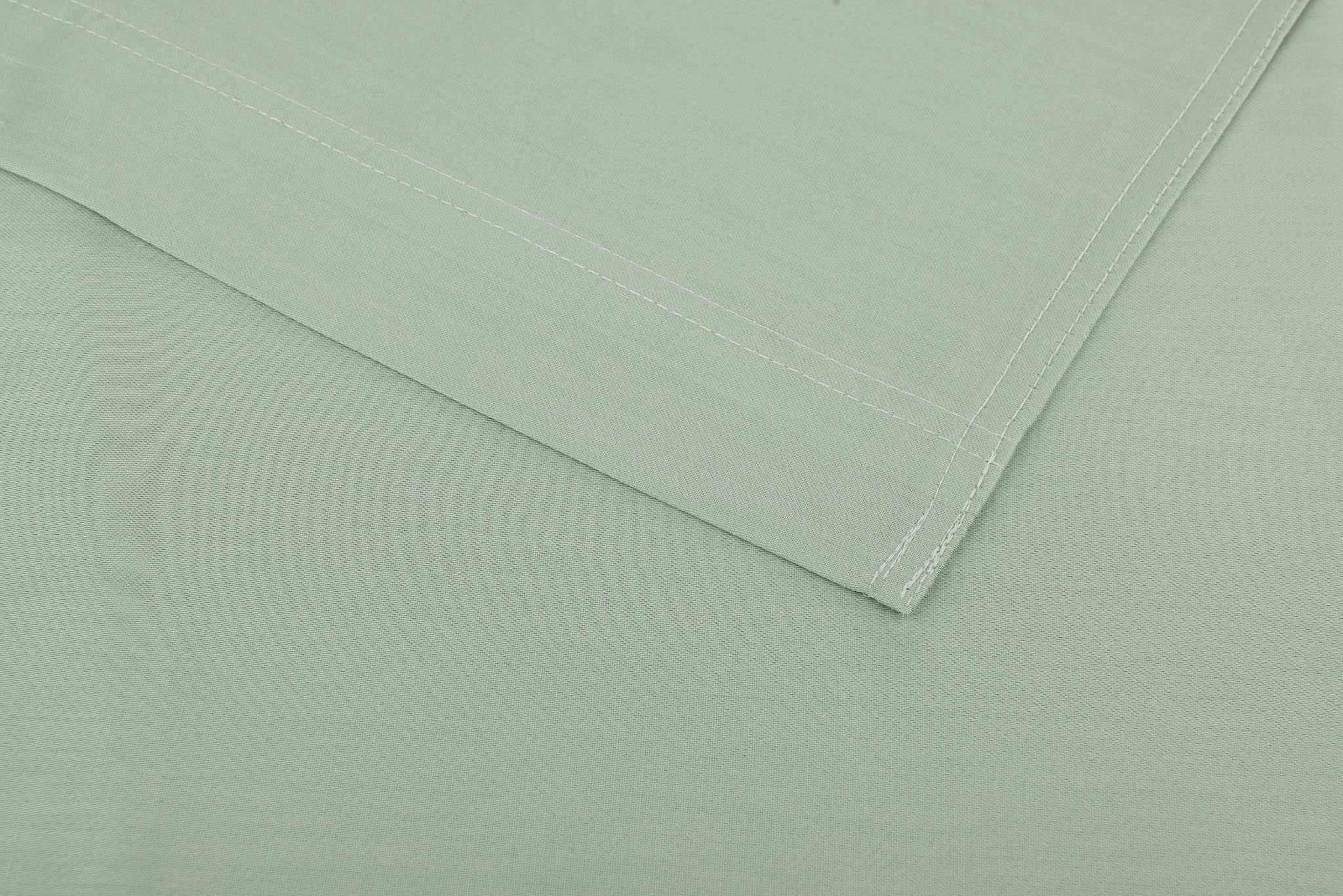 Zo Home laken Satinado Foam Green satijn